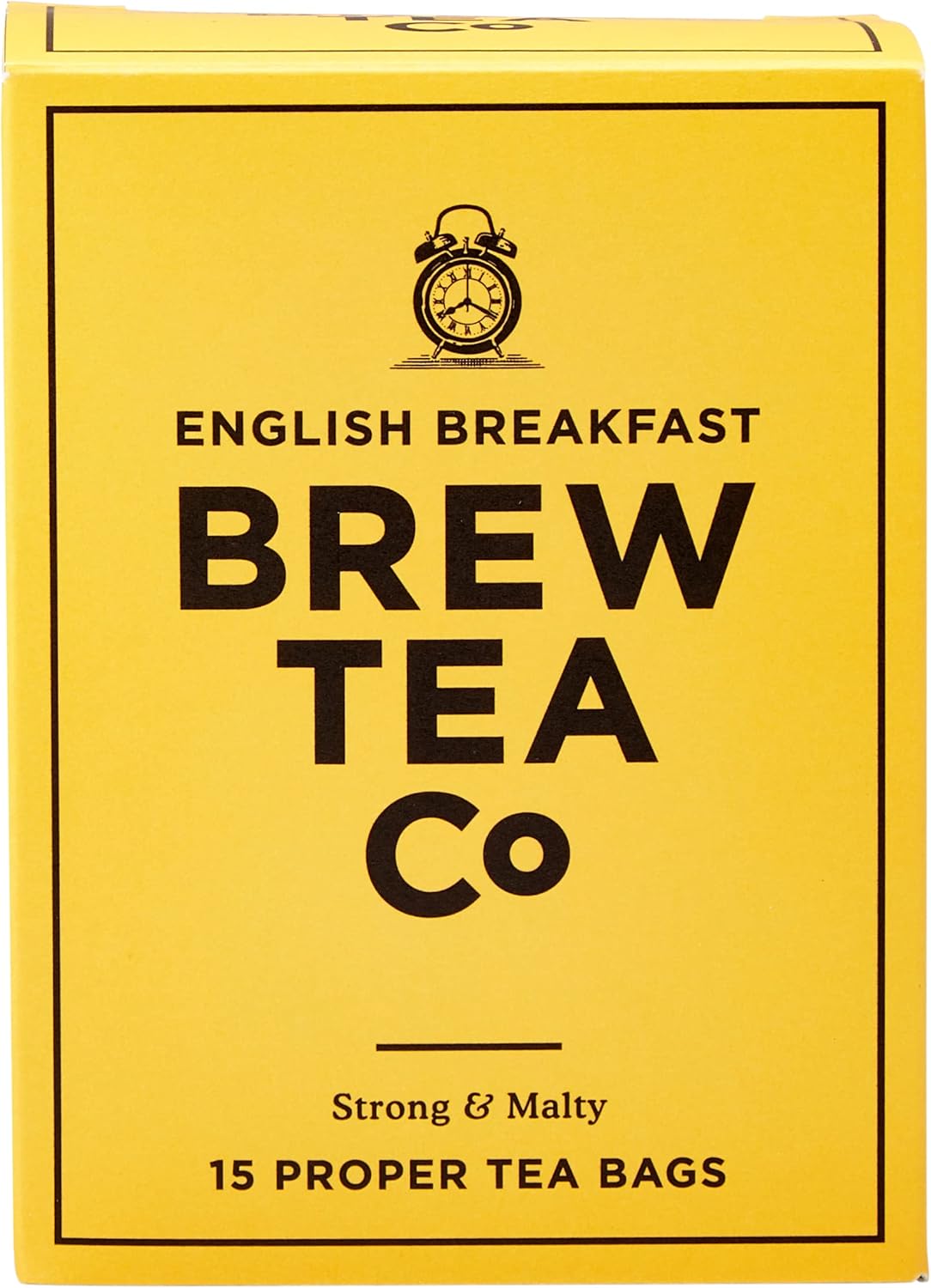 Brew Tea Co English Breakfast Ganze Teeblätter, 15er-Packung