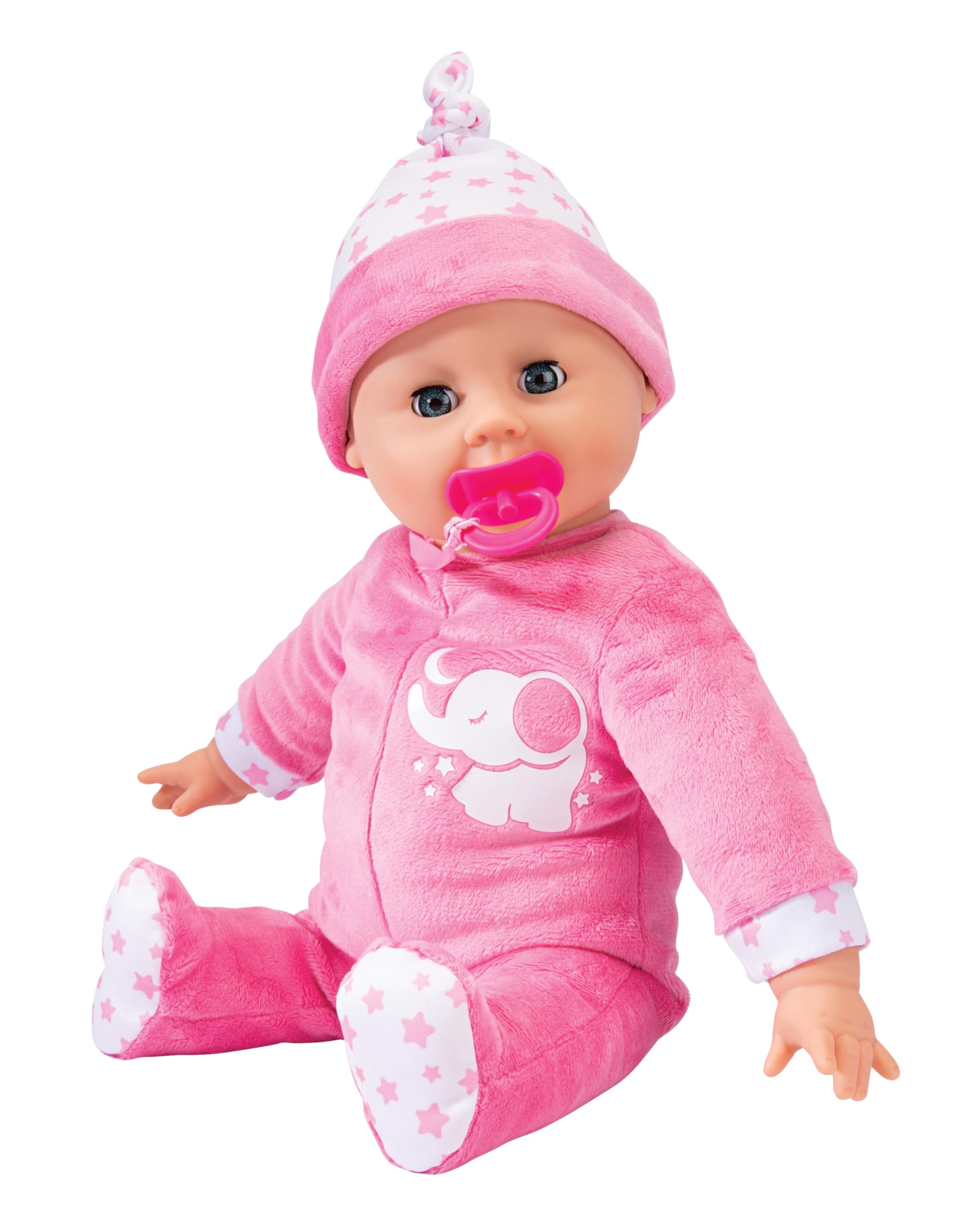 Simba Laura Schlummerzeit Doll - Breathing Movement & Sound, 38 cm, 18 Months+