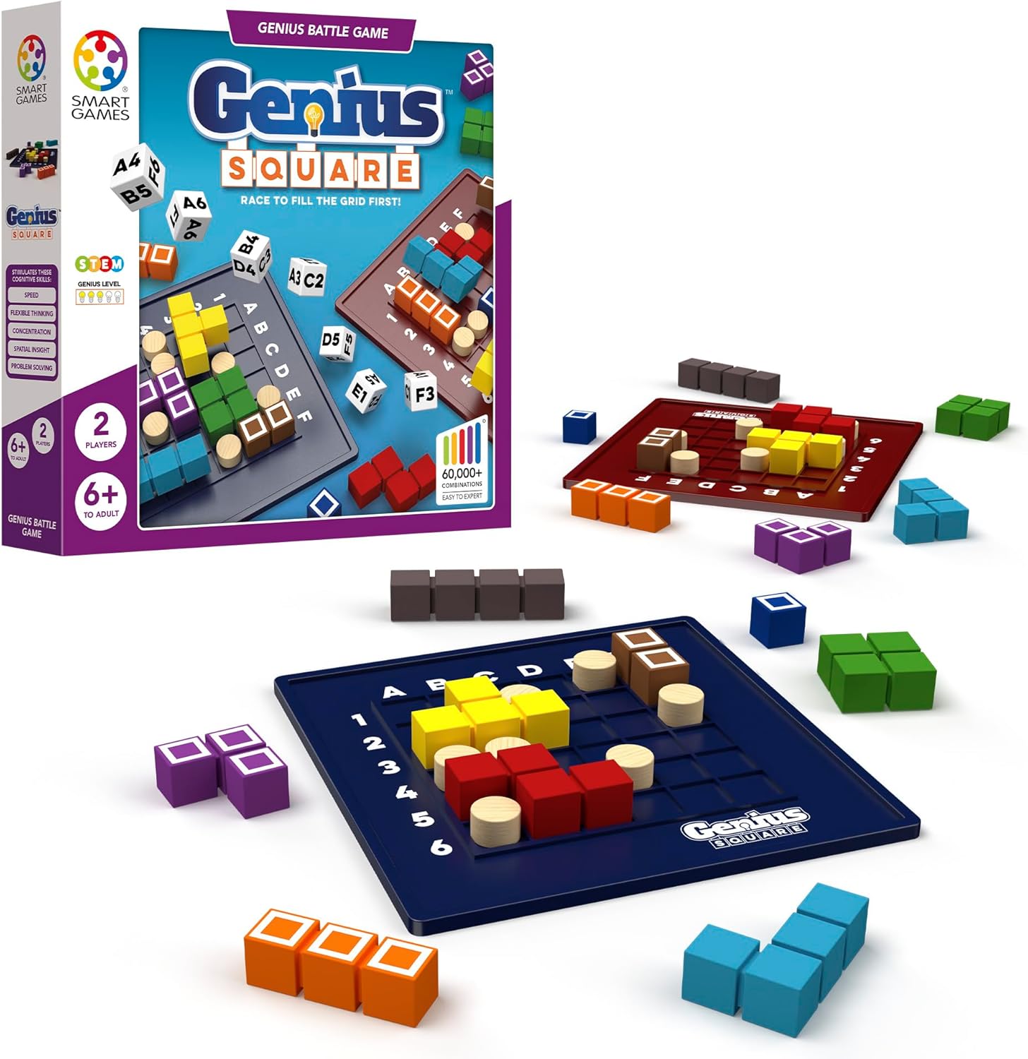 SmartGames Genius Square Battle Puzzlespiel (SG118)