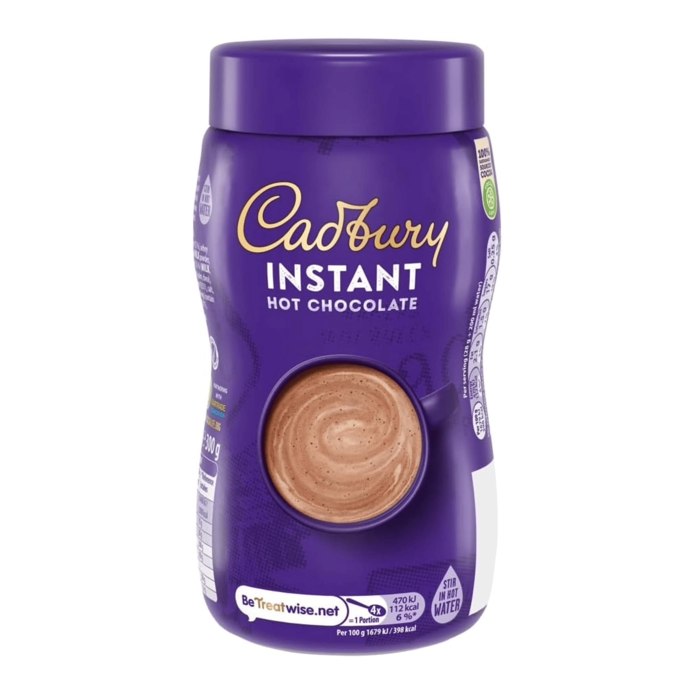 Cadbury - Instant-Heiße-Schokolade-Mix mit Marshmallows 300g