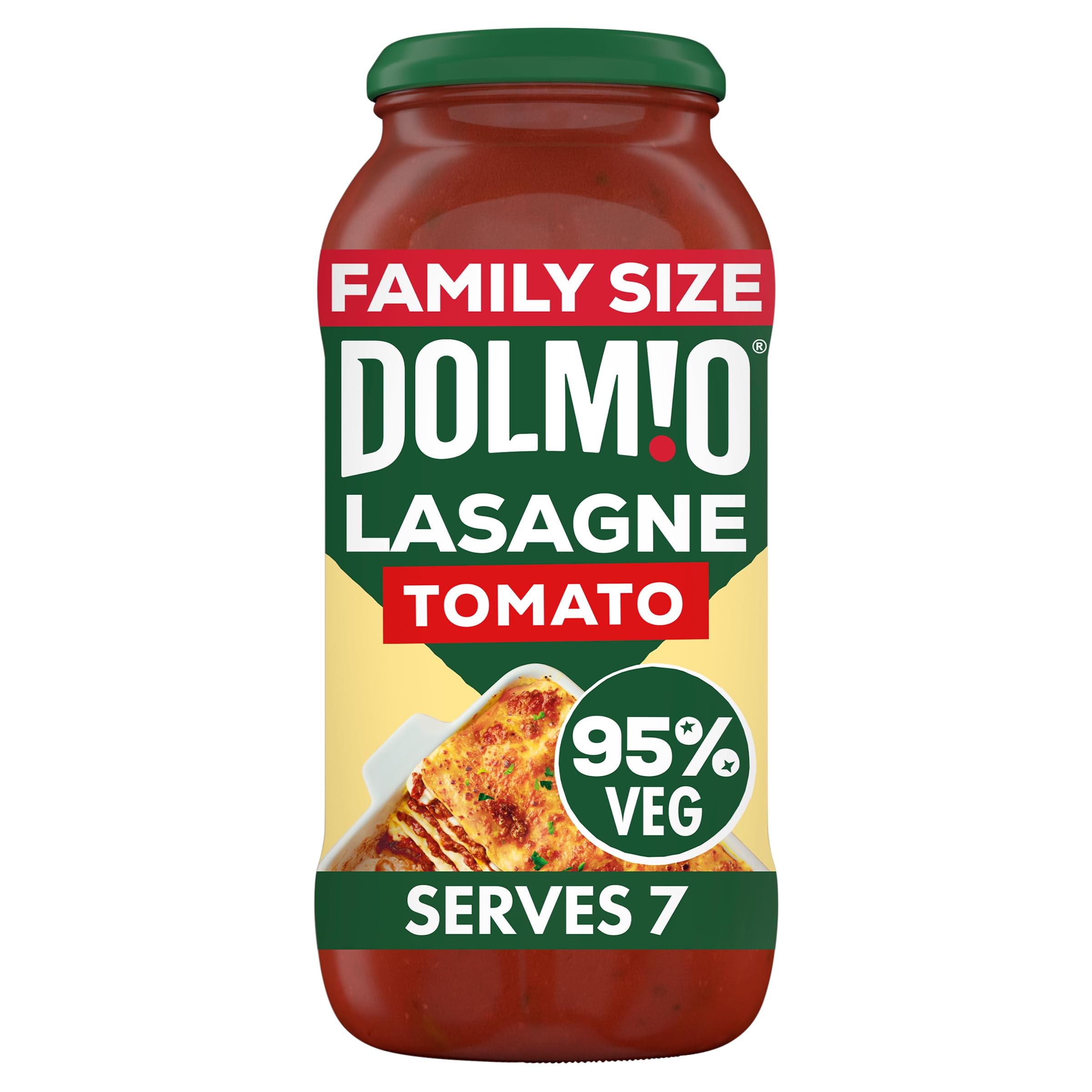 Dolmio Lasagne Rote Tomatensauce Familiengröße Glas 675g