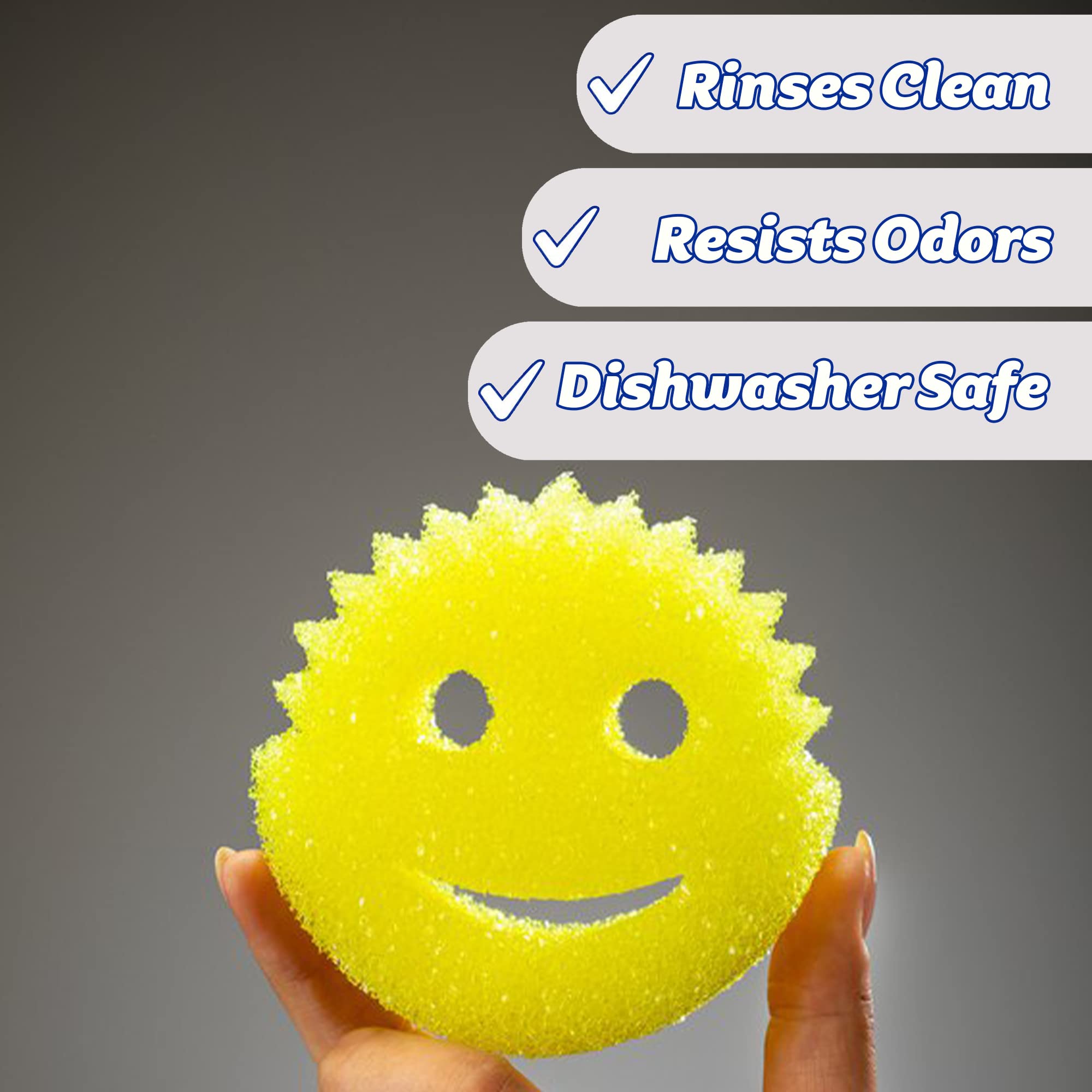 Scrub Daddy Wonder Wash-Up Combo – Spülschwamm-Doppelpack mit Wonder-Spülmittel