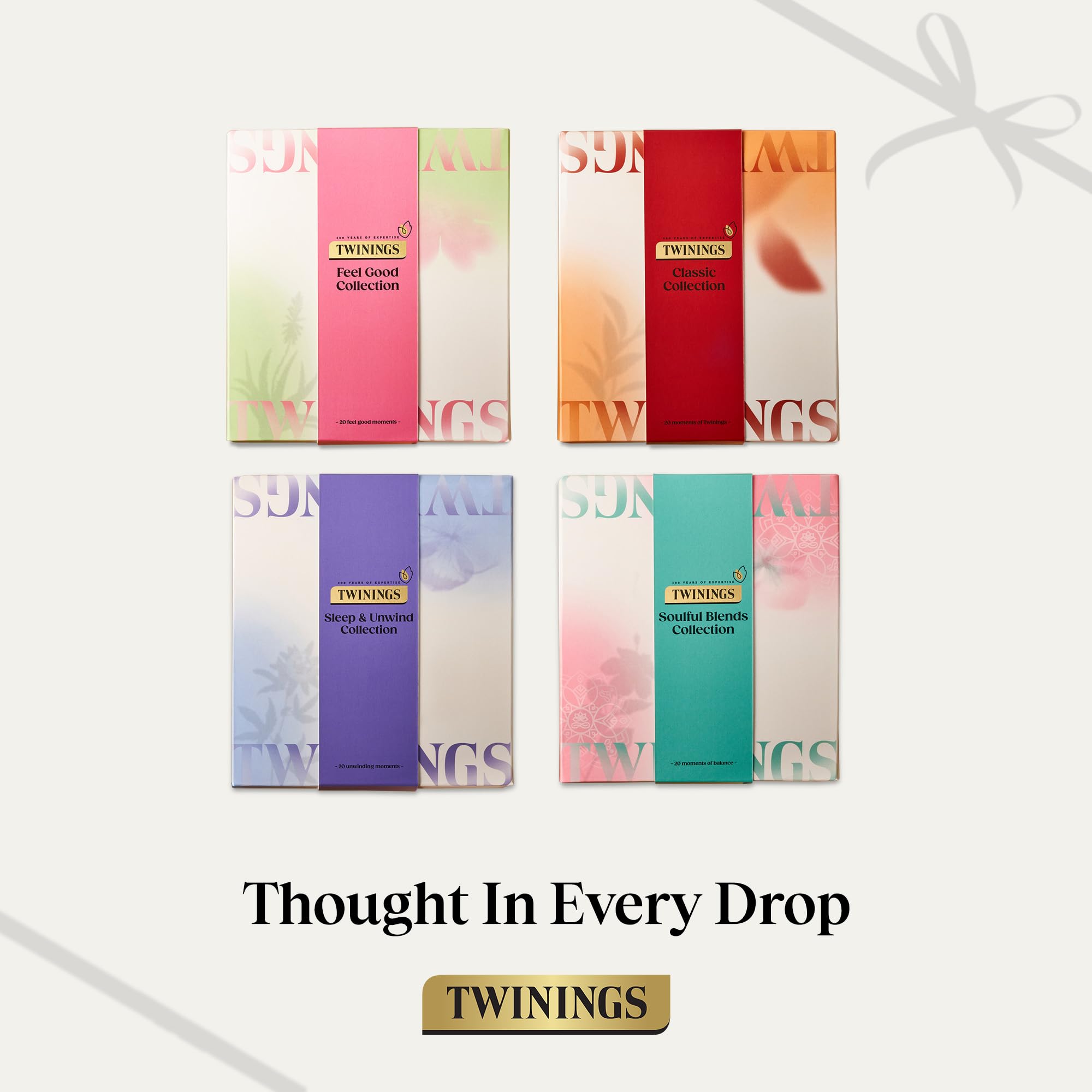 Twinings Superblends Sleep & Unwind Collection Geschenkbox – 20 einzeln verpackte Kräuterteebeutel