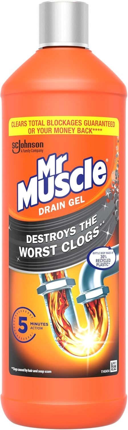 Mr Muscle - Power Gel Abflussreiniger Spüle & Abflussreiniger