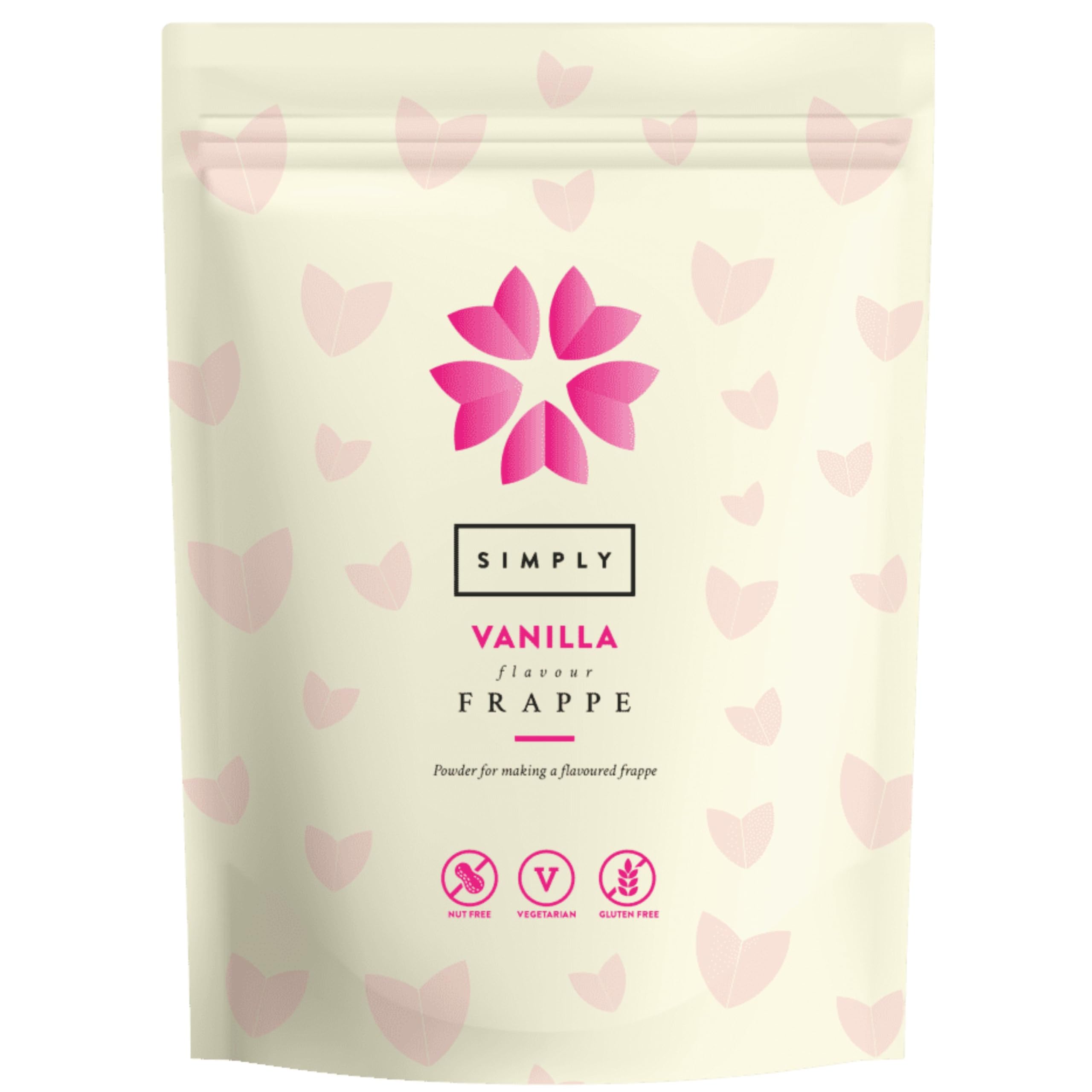 Simply - Vanille-Frappe-Pulver, nussfrei und glutenfrei, 1 kg