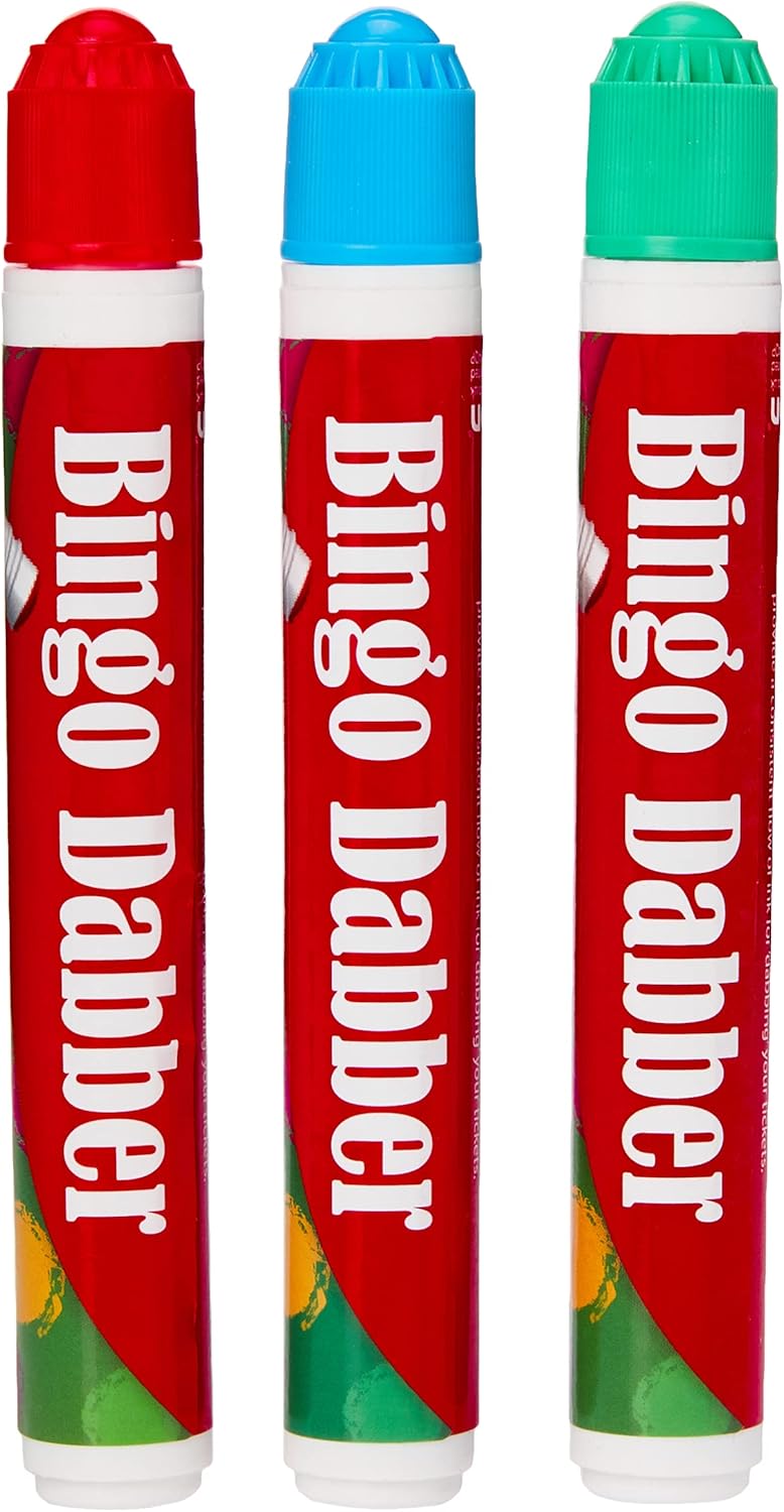 Tallon Games Bingo Dabber 3er-Pack – Weiß