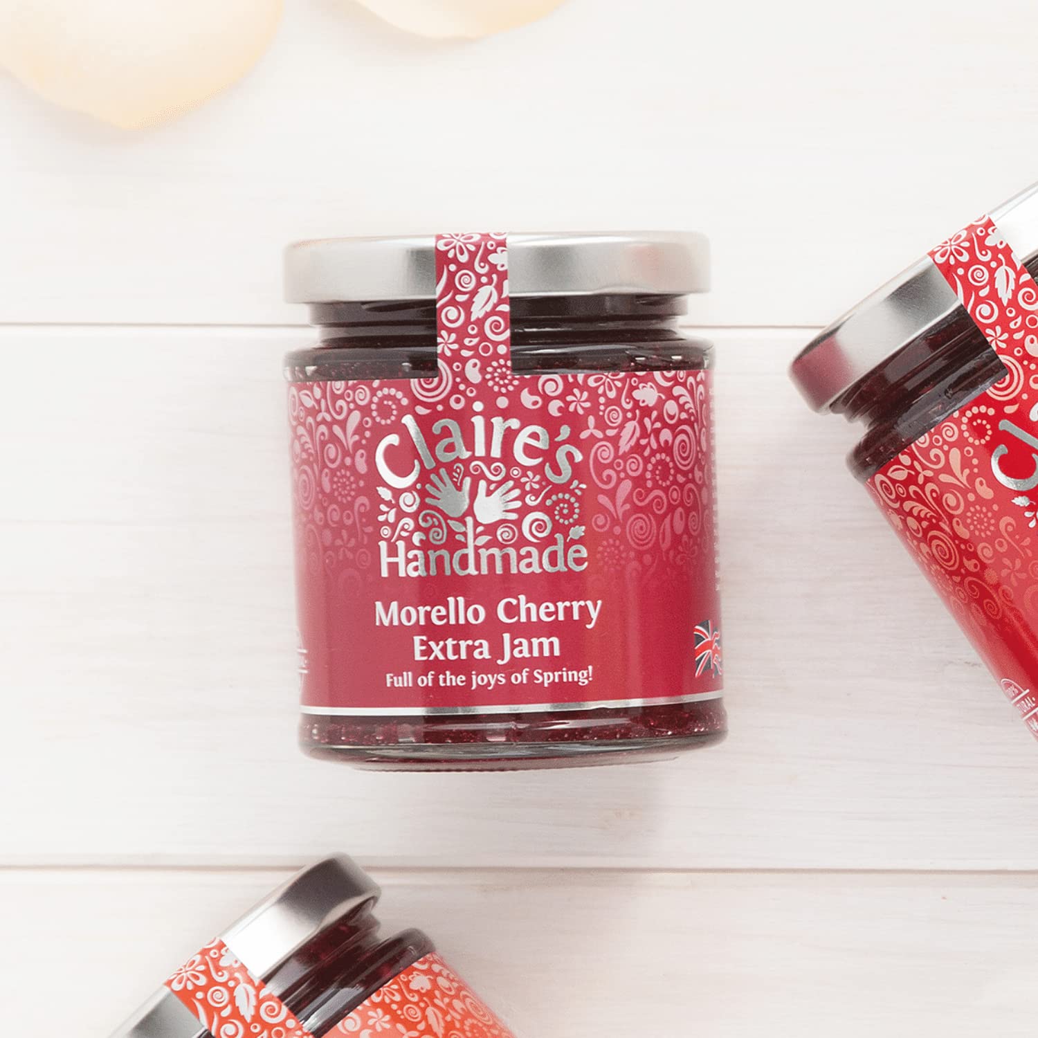 Claire's handgemachte Sauerkirsch-Extra-Marmelade – preisgekrönte Fruchtkonserve