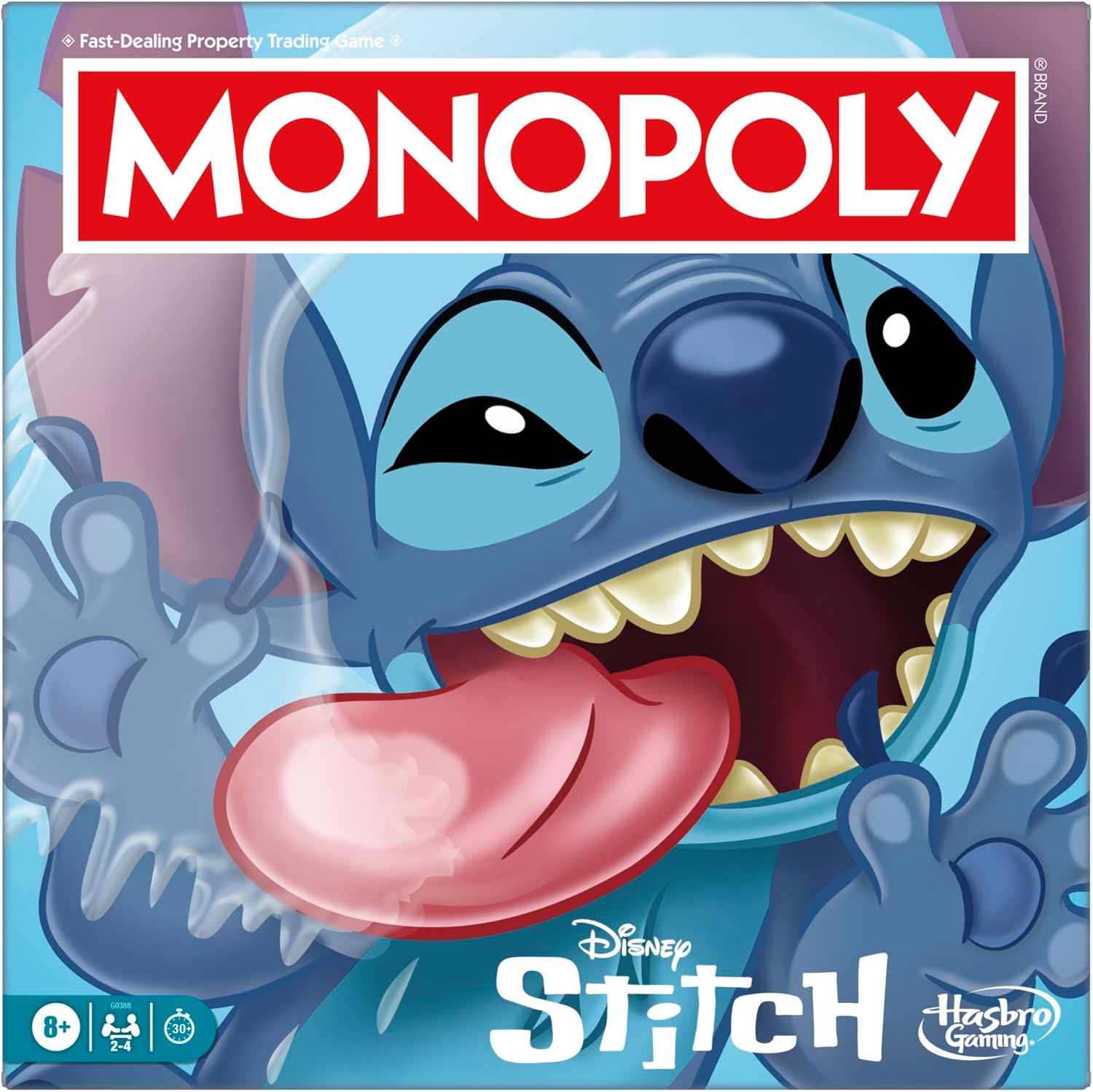 Monopoly Disney Stitch Edition Brettspiel – Englische Version