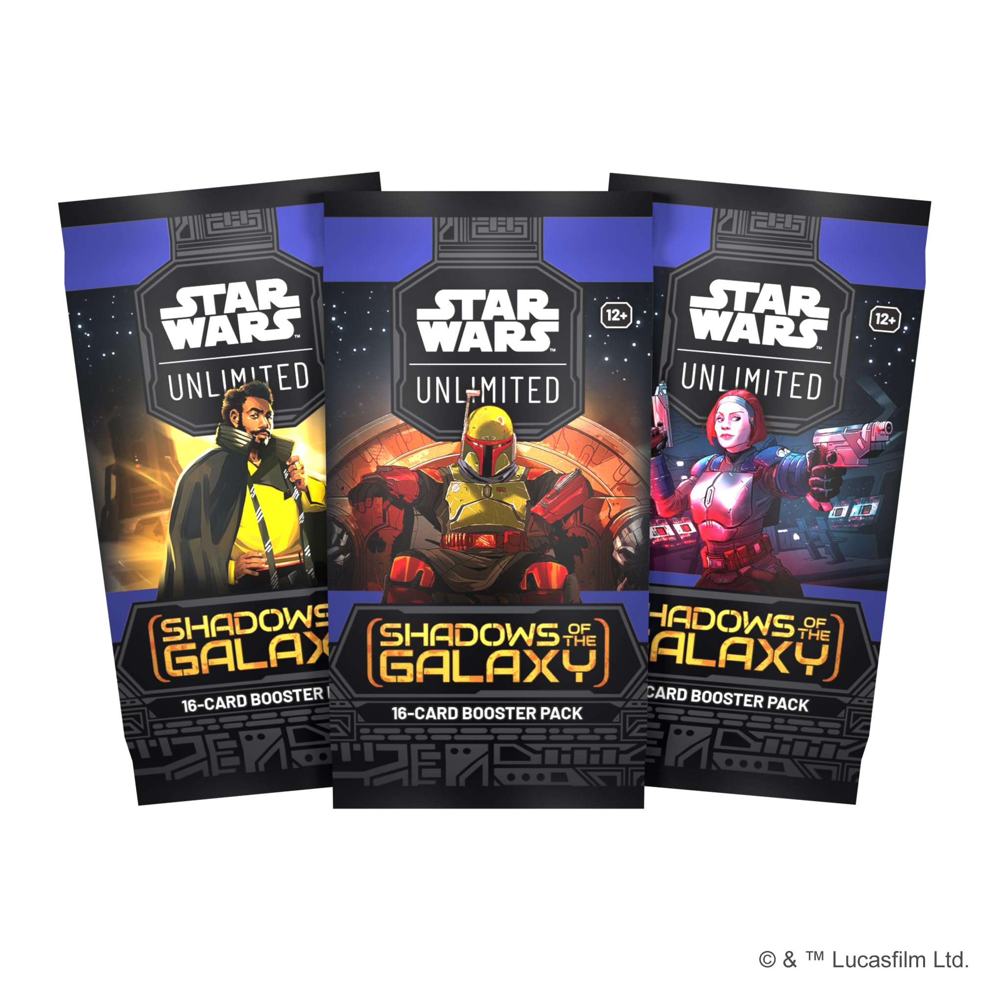 Fantasy Flight Games Star Wars: Unbegrenztes Booster-Display „Shadows of the Galaxy“