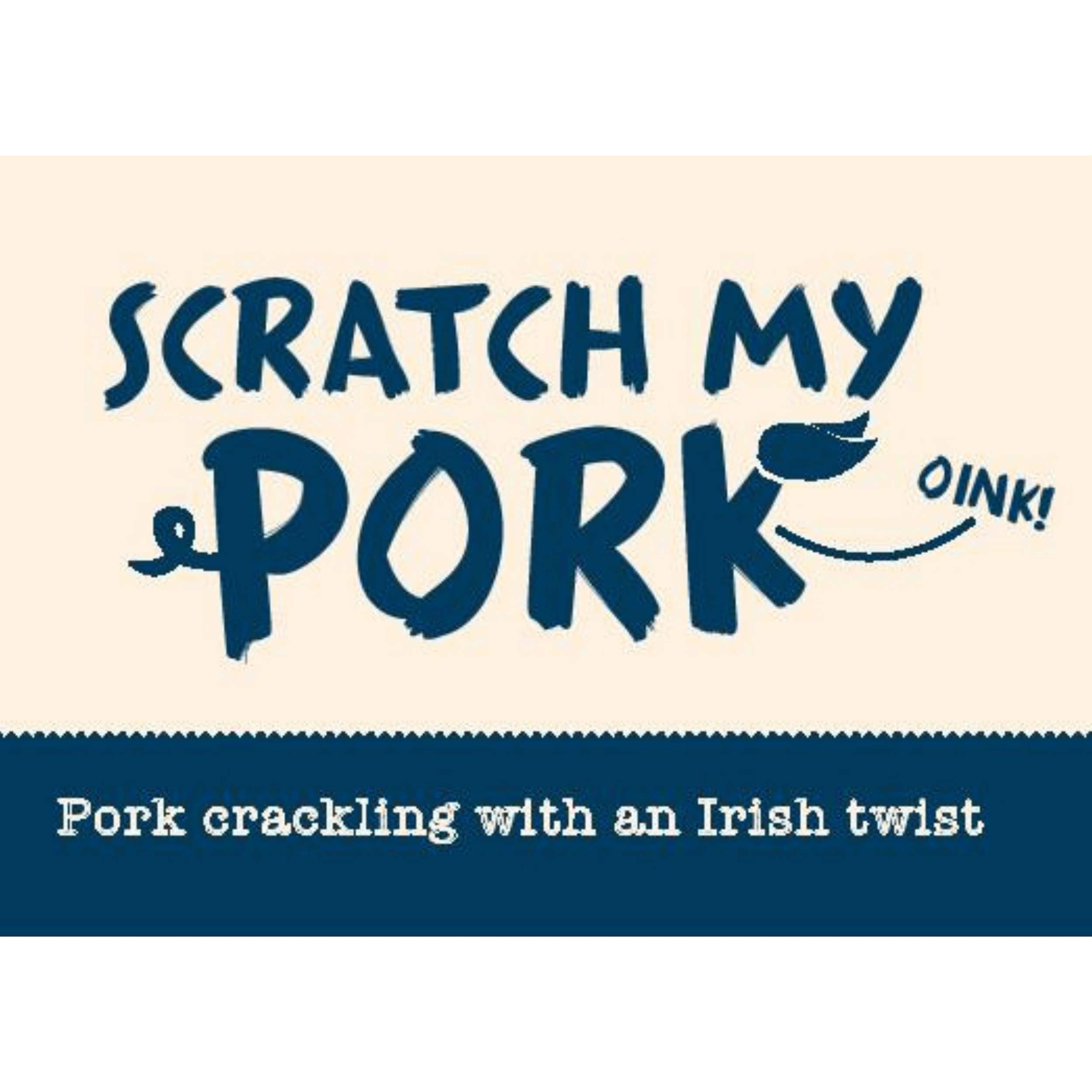 The Skibbereen Food Company Scratch My Pork Gesalzene Schweinekrusten, 250 g