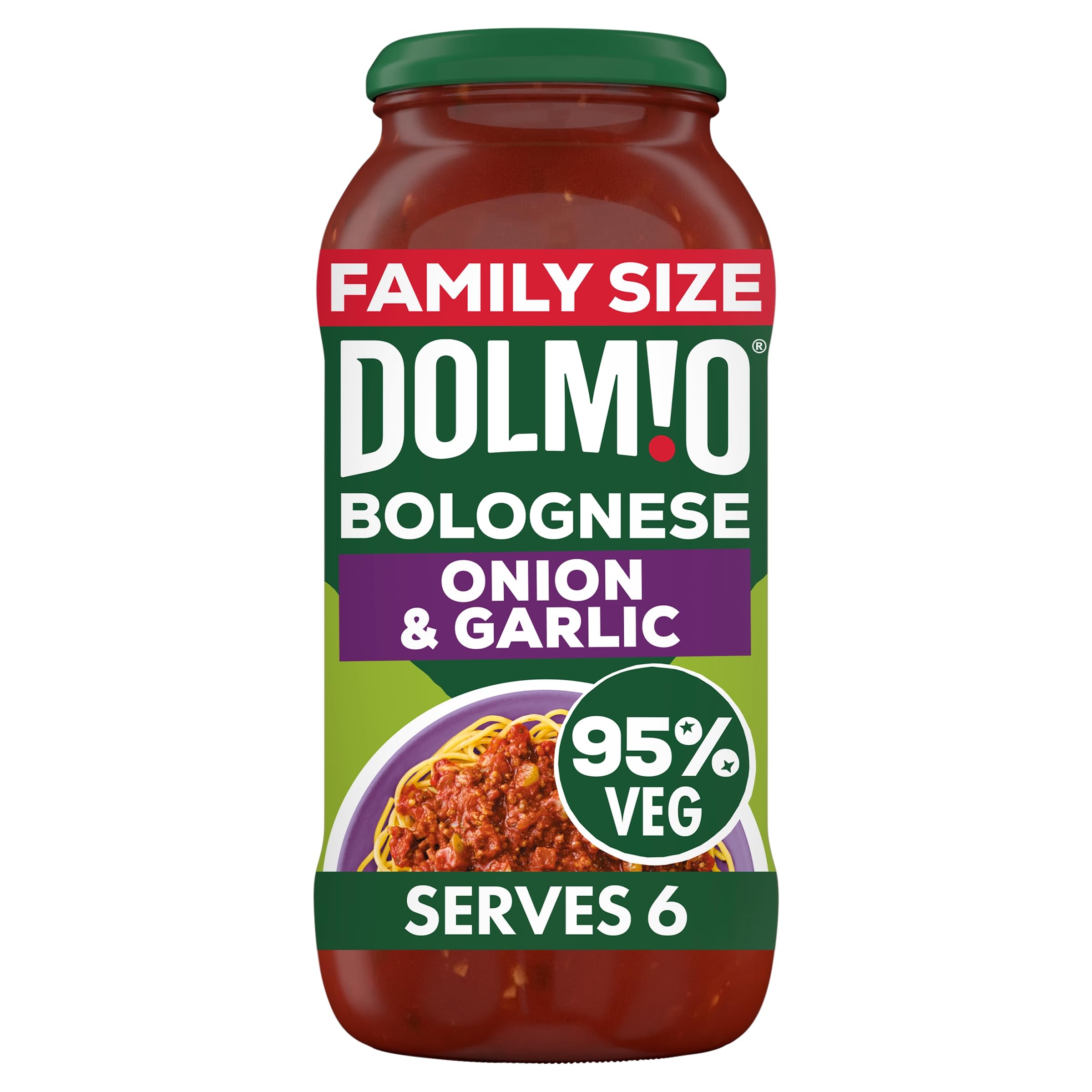 Dolmio - Bolognese-Zwiebel-Knoblauch-Nudelsauce (675 g)