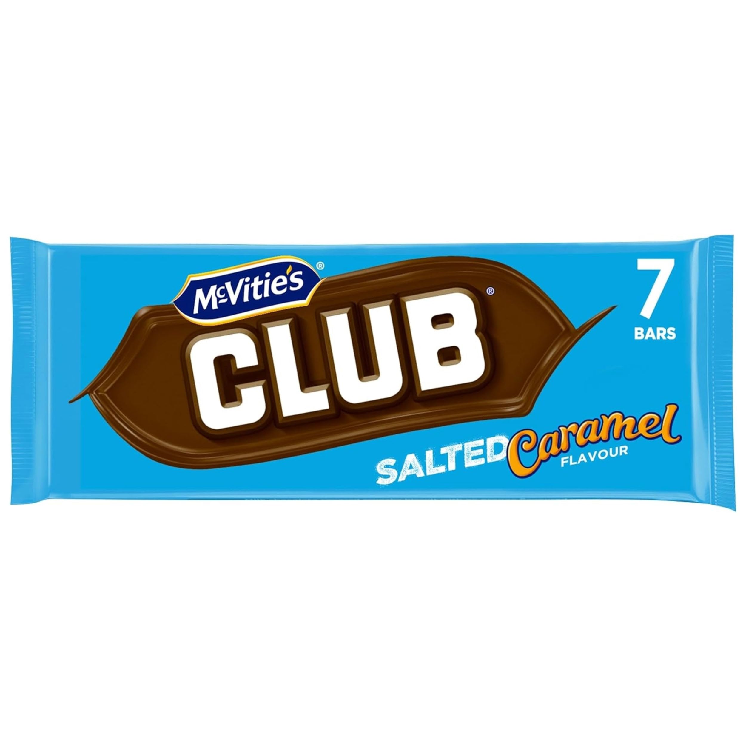 McVitie's Club Salted Caramel Biscuit Riegel 7x23g