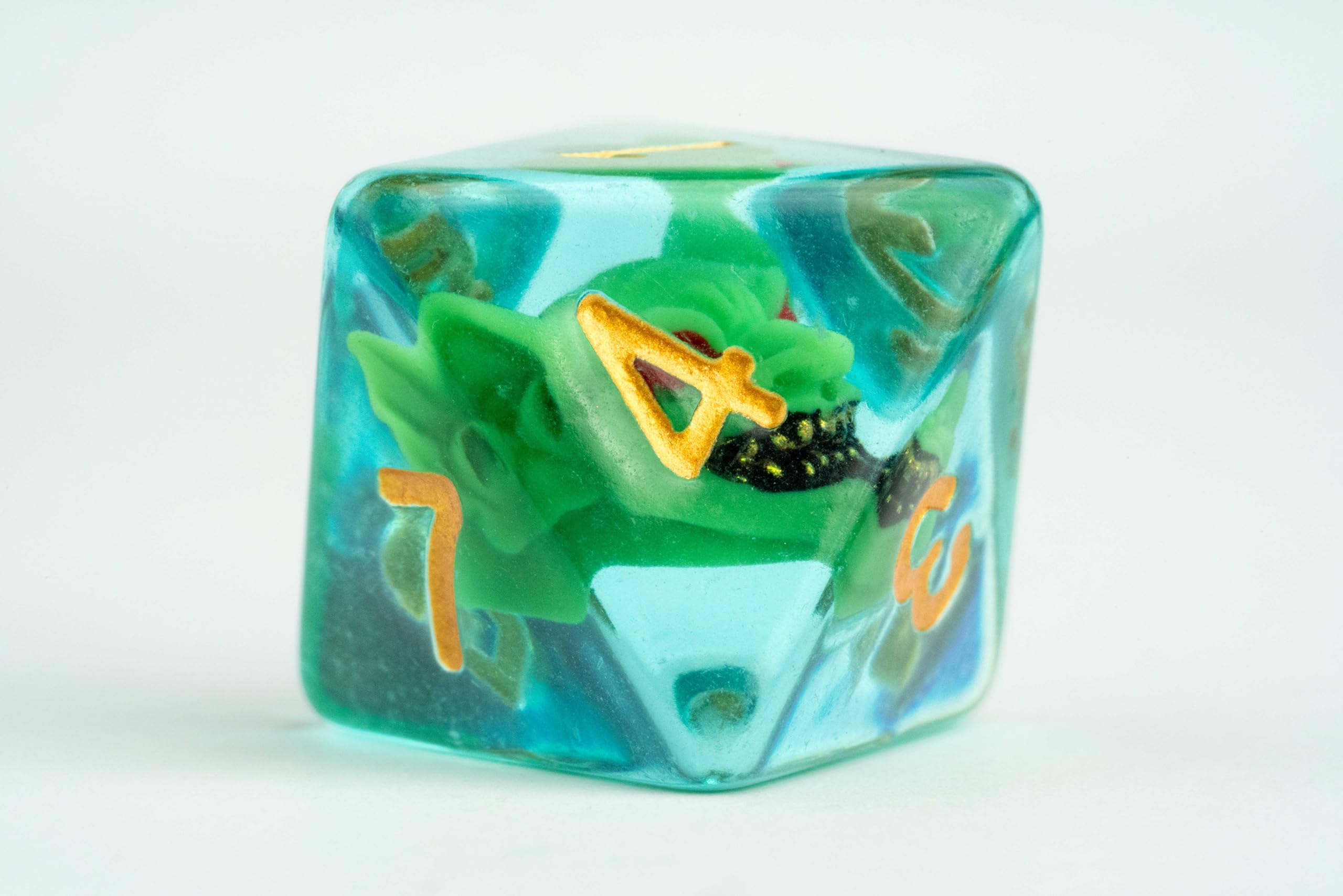 Metallic Dice Games Pathfinder Goblin Inclusion Würfelset