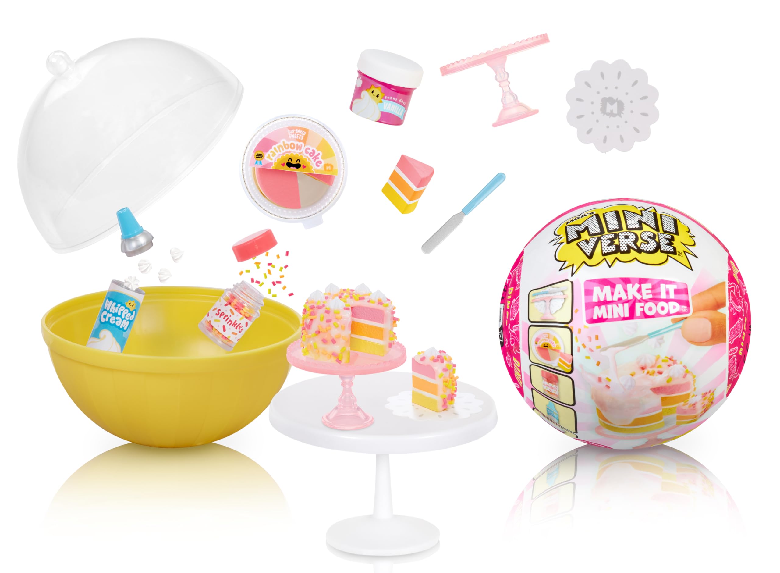 MGAs Miniverse Make It Mini Food – Diner Serie 3 – DIY-Kunstharzhandwerk und Sammlerstück – Ab 8 Jahren