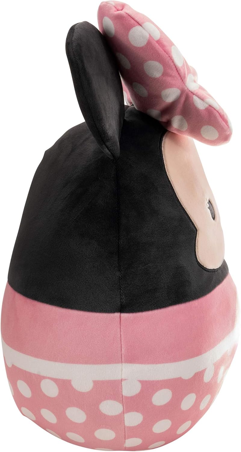 Squishmallows Disney 14 Zoll Minnie Maus Plüsch – Ultraweiches Stofftier für Kinder ab 3 Jahren