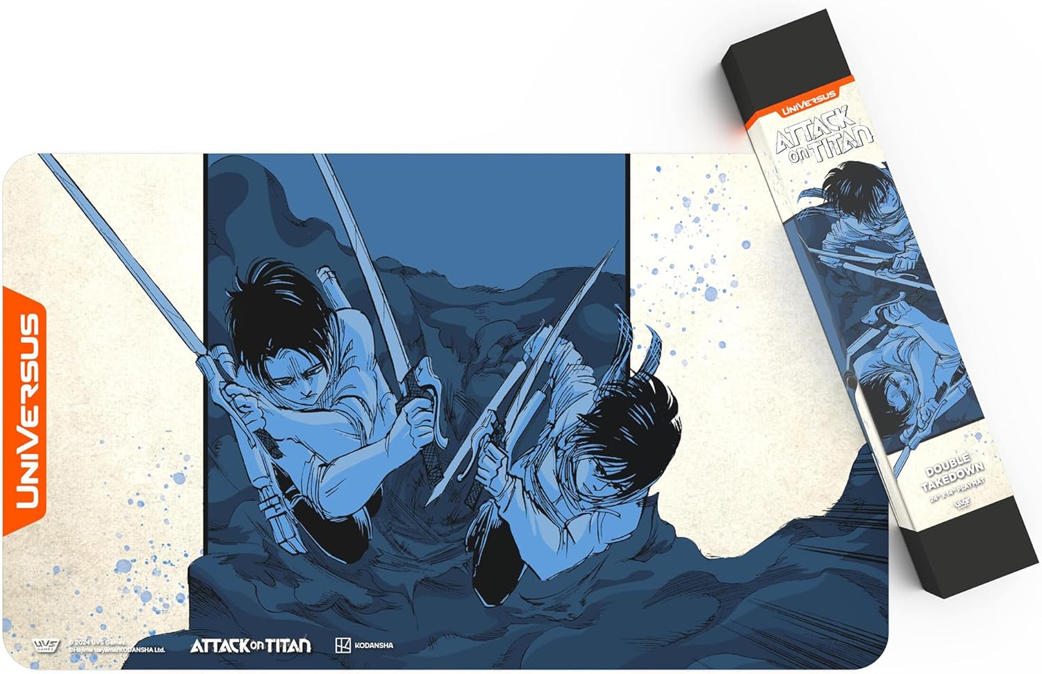 UniVersus Attack on Titan: Origins of Power Double Takedown Spielmatte 24 x 14