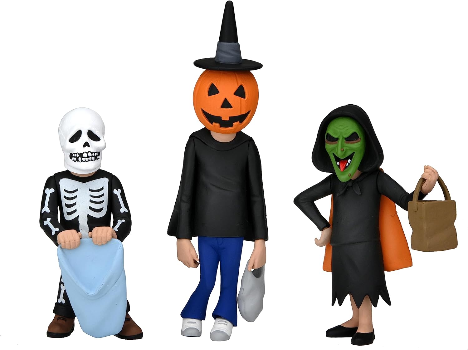 NECA Toony Terrors Halloween III: Season of the Witch - Trick-or-Treaters Actionfigur 3er-Pack (04485)