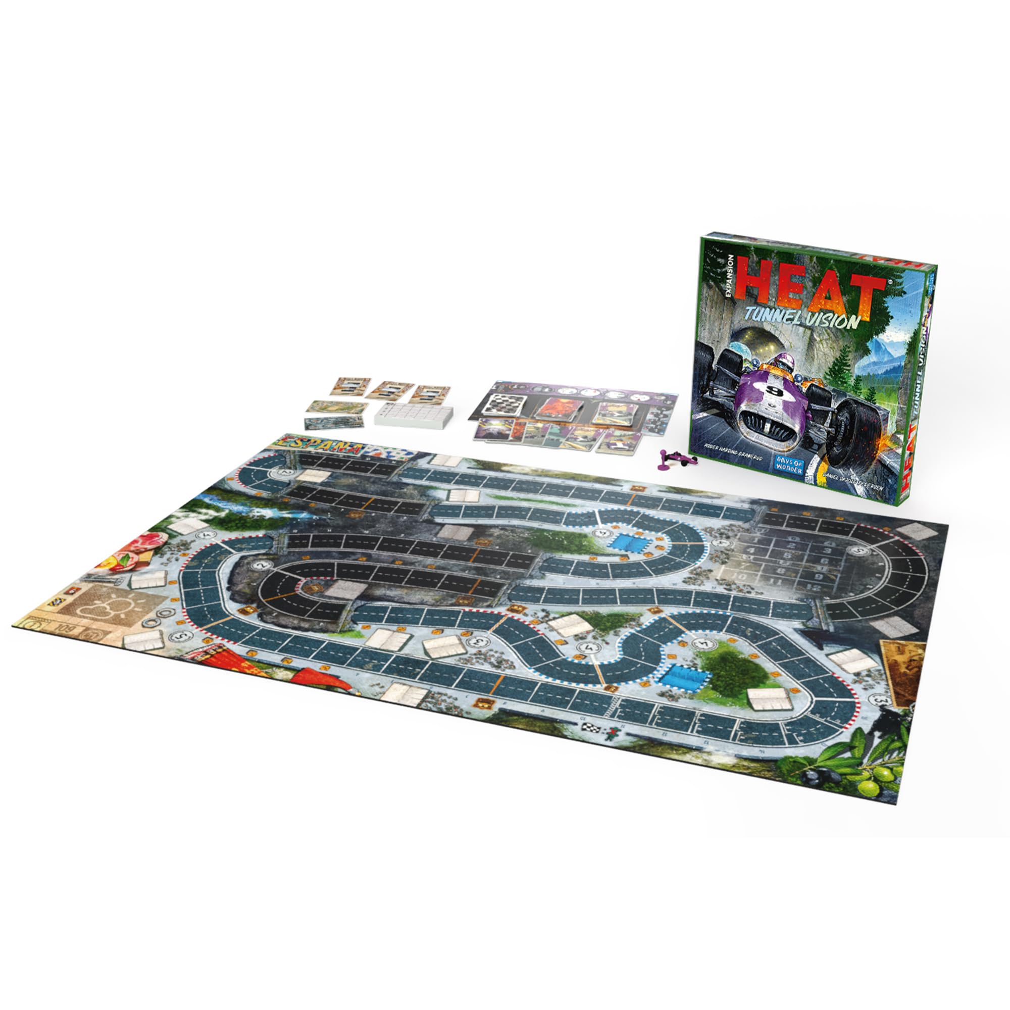 Days of Wonder HEAT: Tunnel Vision Erweiterungsbrettspiel