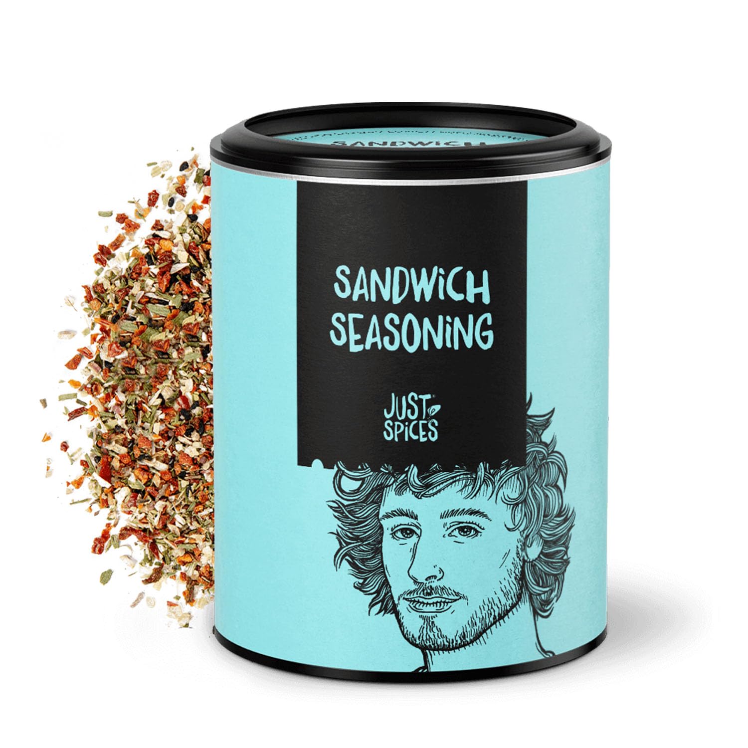 Just Spices Sandwichgewürz, 50 g – Natürliche Kräuter- und Gewürzmischung für Sandwiches, Pitas, Bagels und mehr
