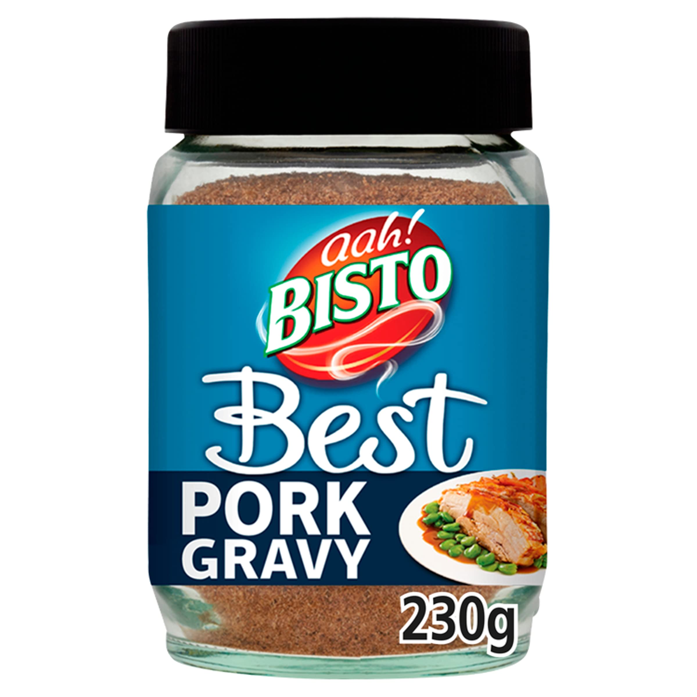 Bisto - Bestes Schweinefleischsoßengranulat mit echtem Fleischsaft, 230 g