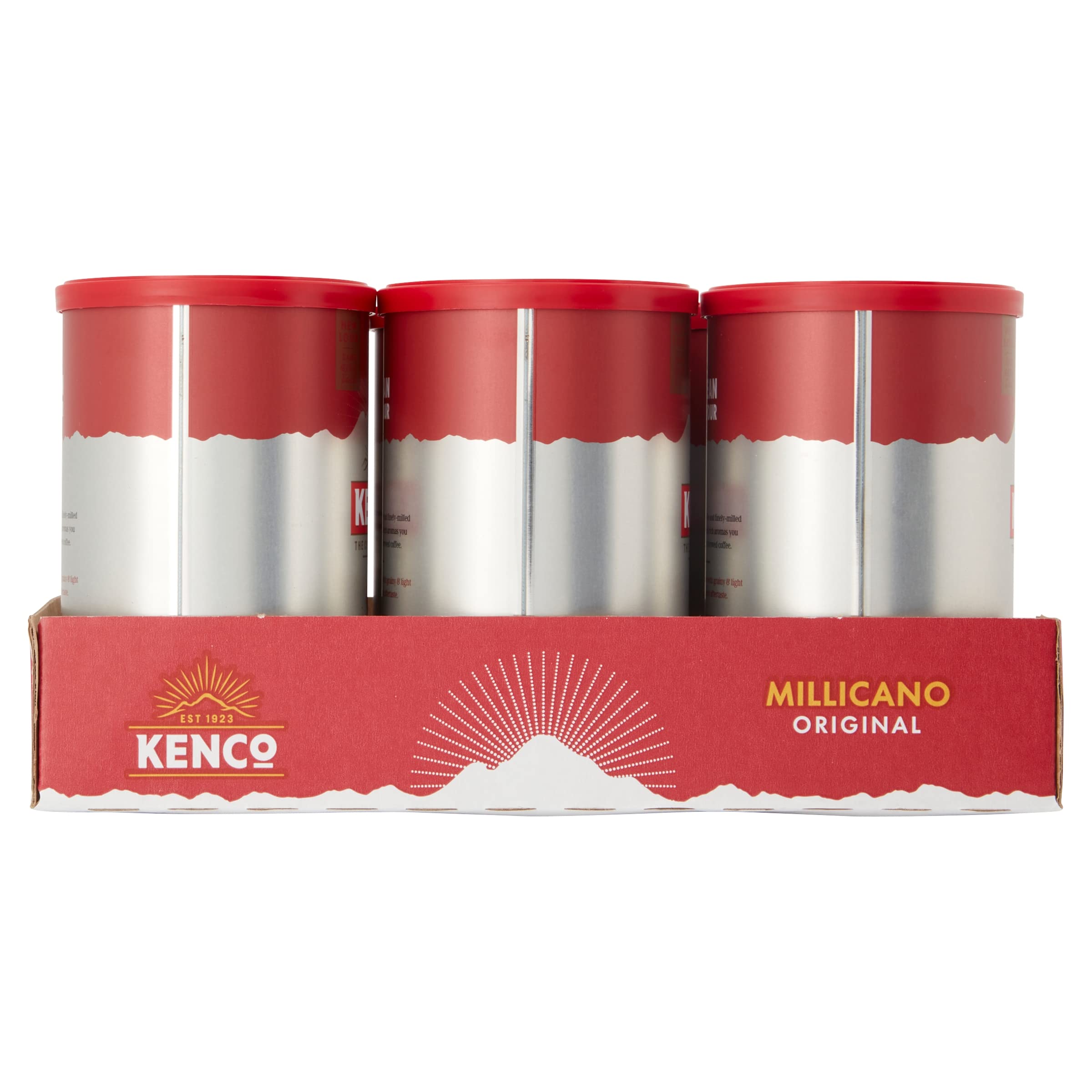 Kenco Millicano Americano Original Instantkaffee 100 g (Packung mit 6 Dosen, insgesamt 600 g)