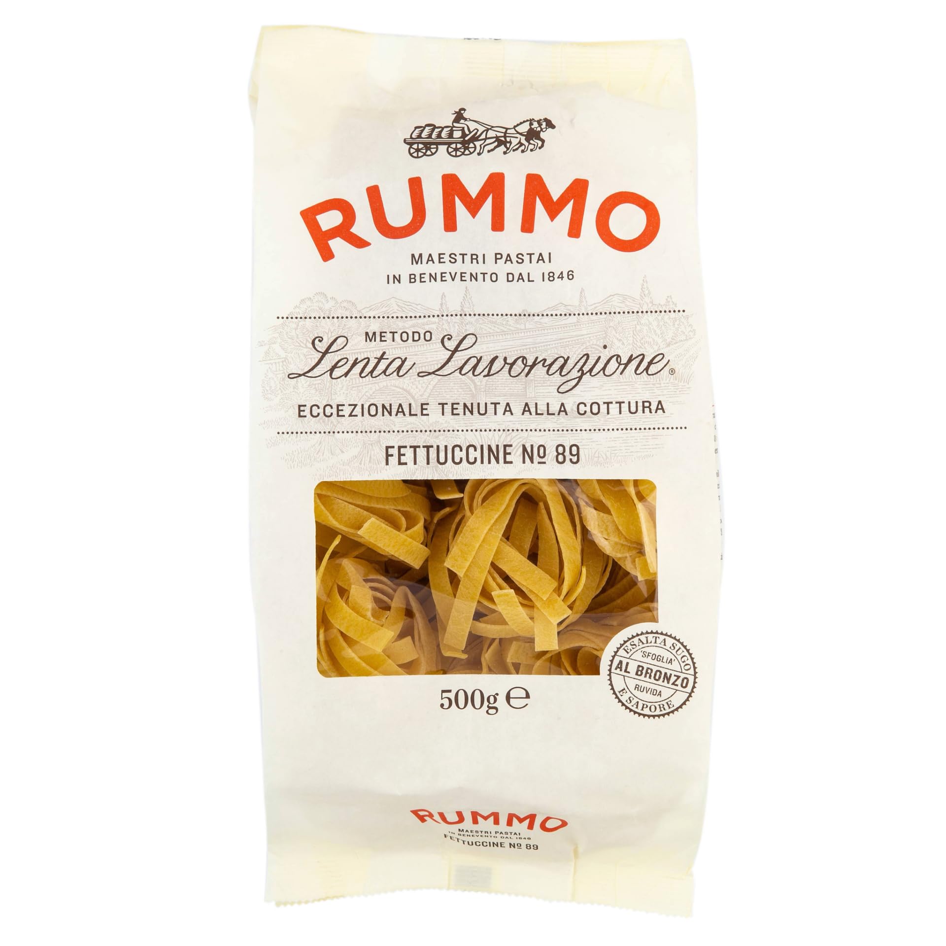 Rummo Fettuccine Nr. 89 – 500 g klassische Bandnudeln aus Italien