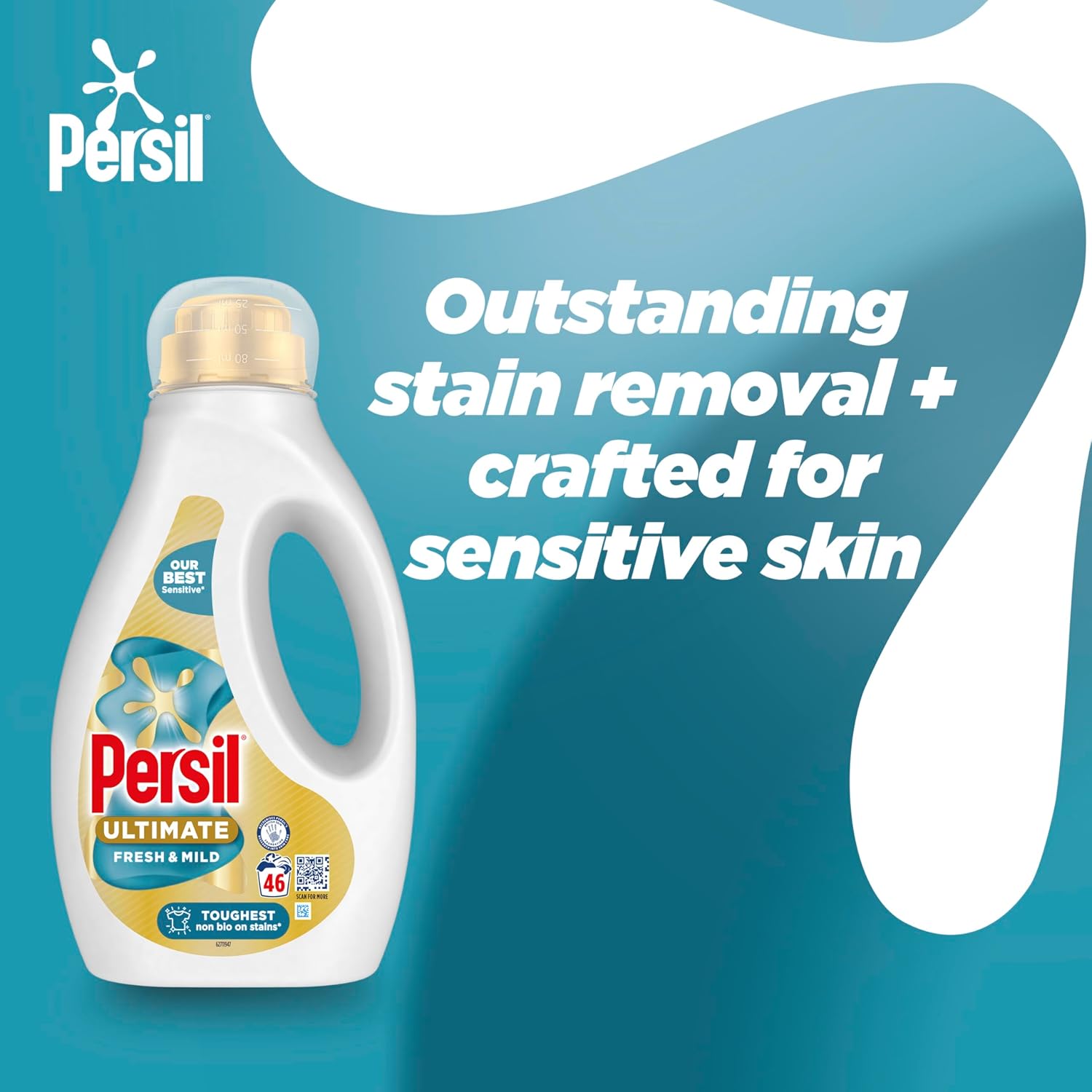 Persil Ultimate Frisch & Mild Flüssigwaschmittel (1,4 kg)