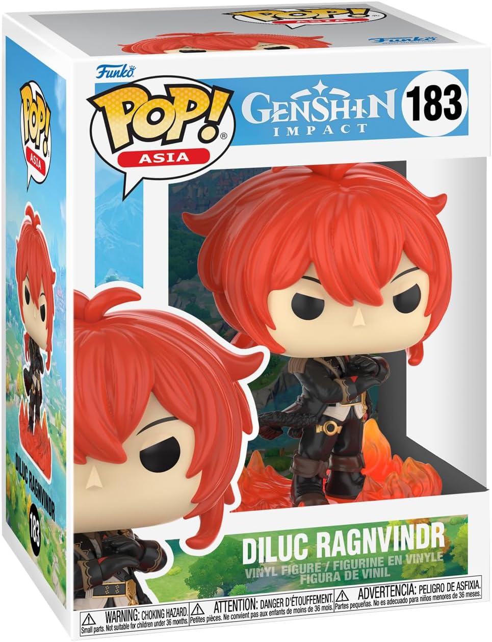 Funko Pop! Games Genshin Impact - Diluc Ragnvindr Vinylfigur (80895)