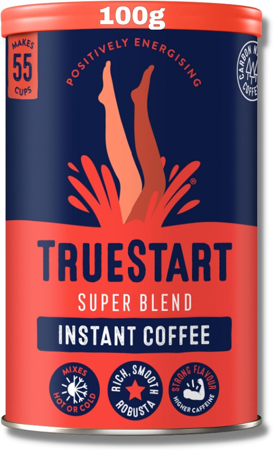TrueStart - Barista Grade Super Blend Instantkaffee 100 g