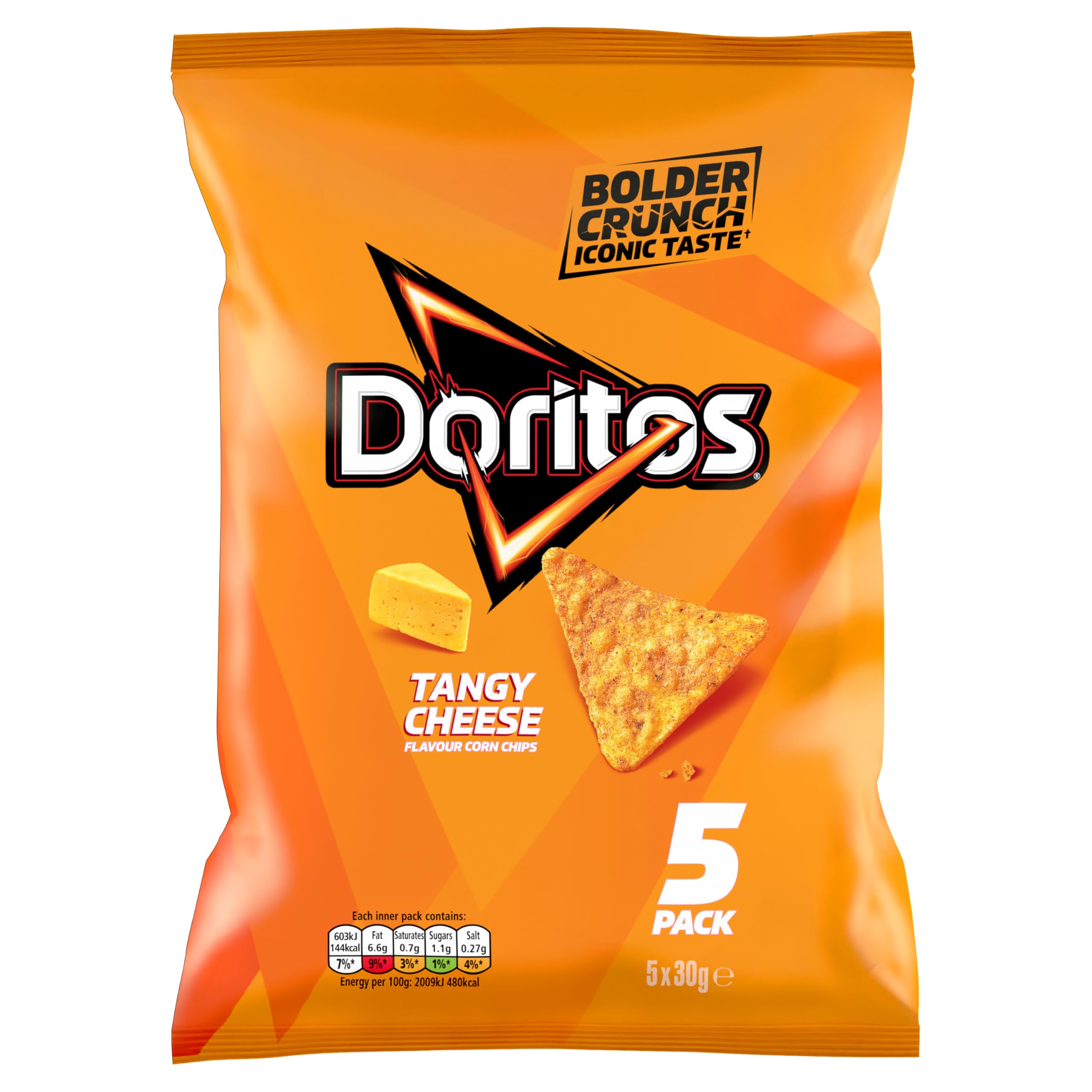 Doritos Tangy Cheese 30 g x 5er-Pack