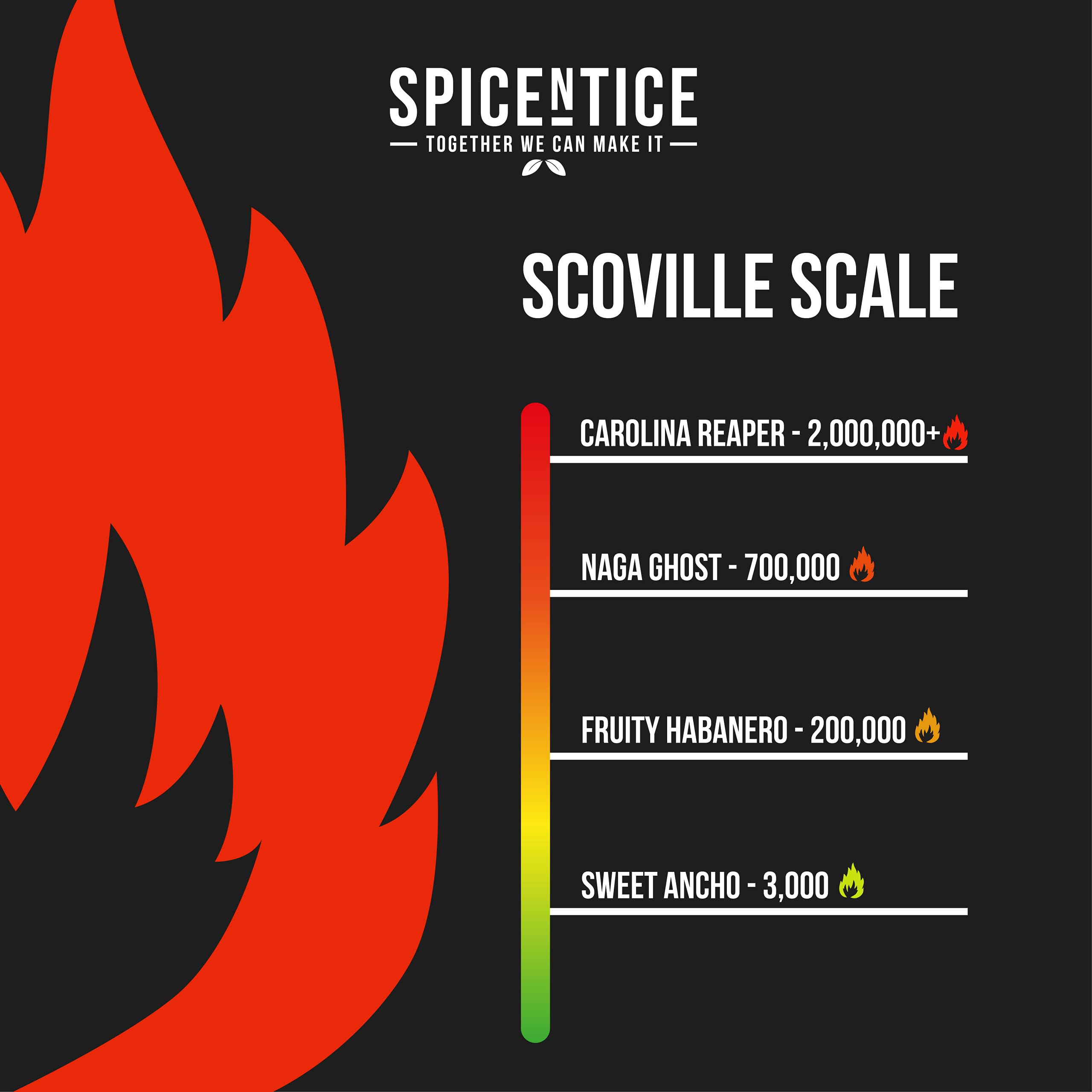 SPICE "N" TICE - Naga Ghost Chili Pot | Extreme Burn Ganze Chilischoten