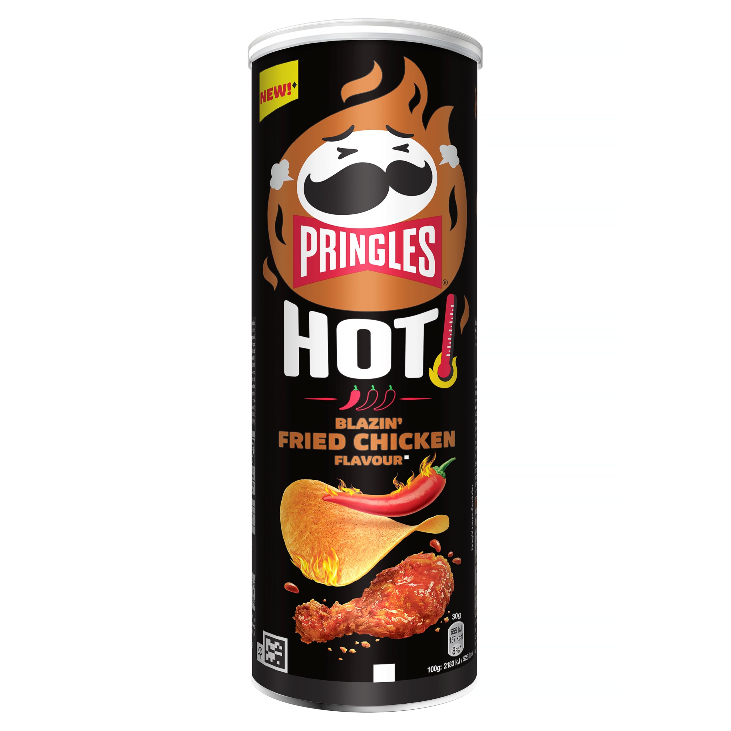 Pringles Hot Blazin' Fried Chicken Geschmack, 160g