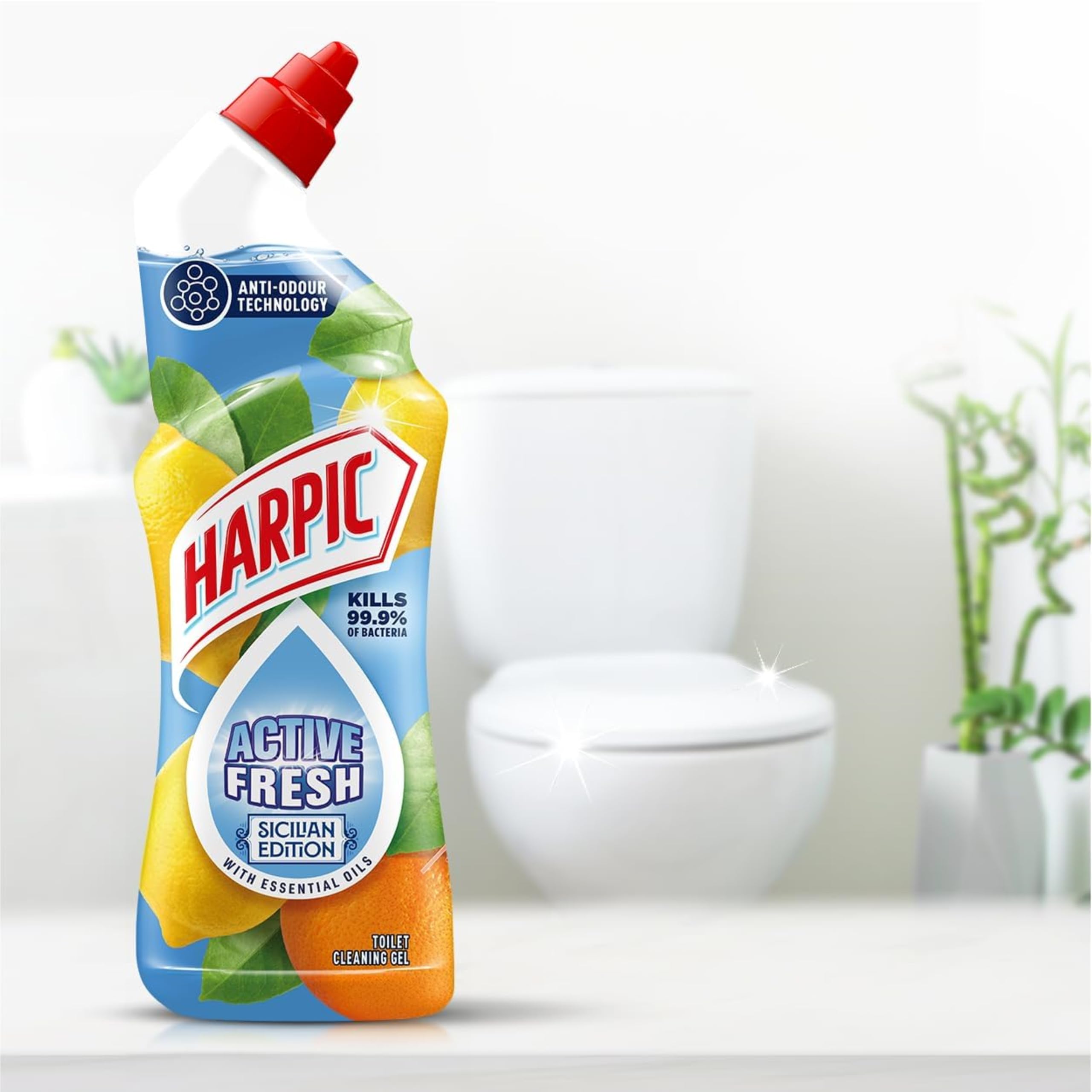 Harpic - Active Fresh Toilettenreinigungsgel Sizilianische Zitrone 750ml