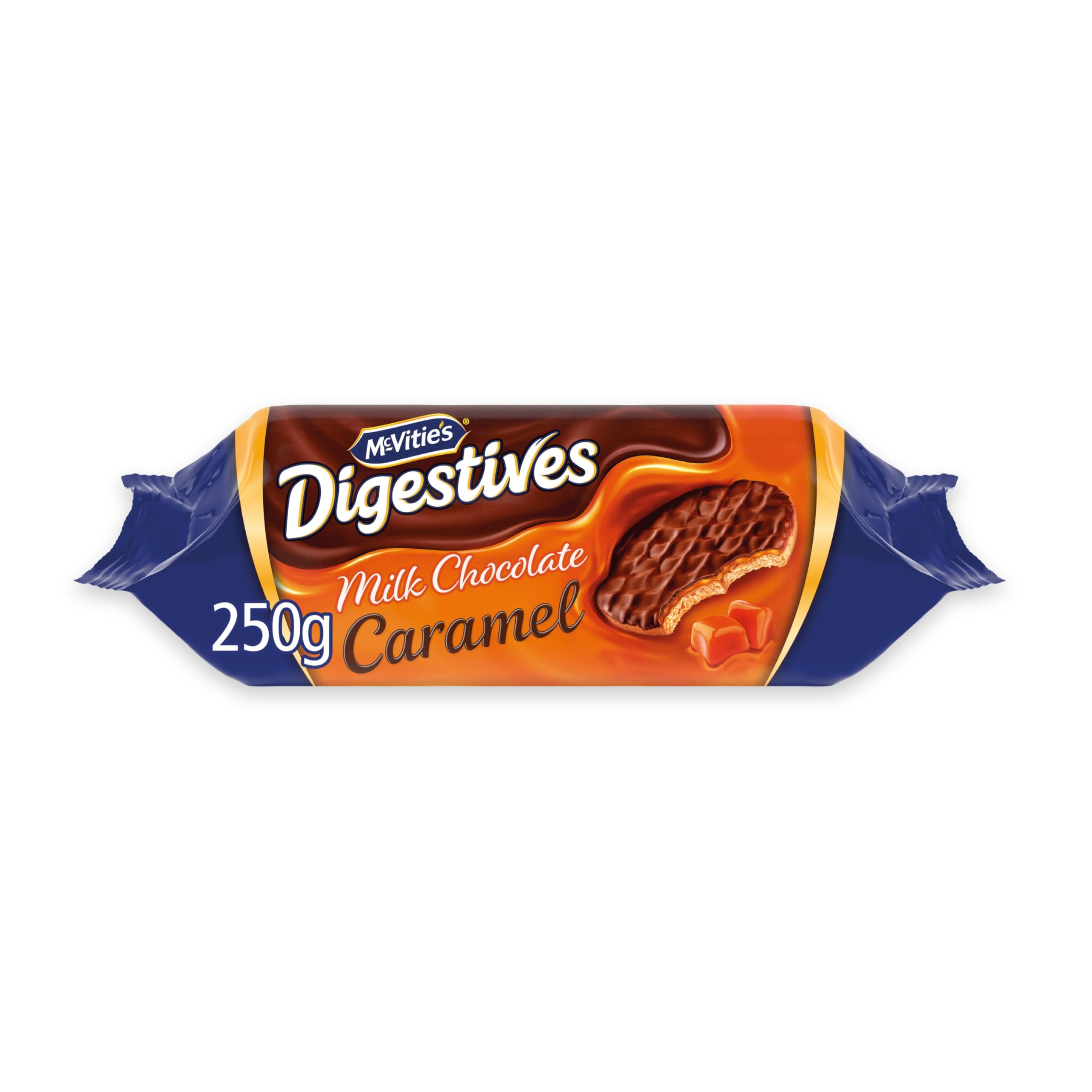 McVitie's Milchschokoladen-Digestives-Kekse, The Caramel One, 250 g (1er-Packung)