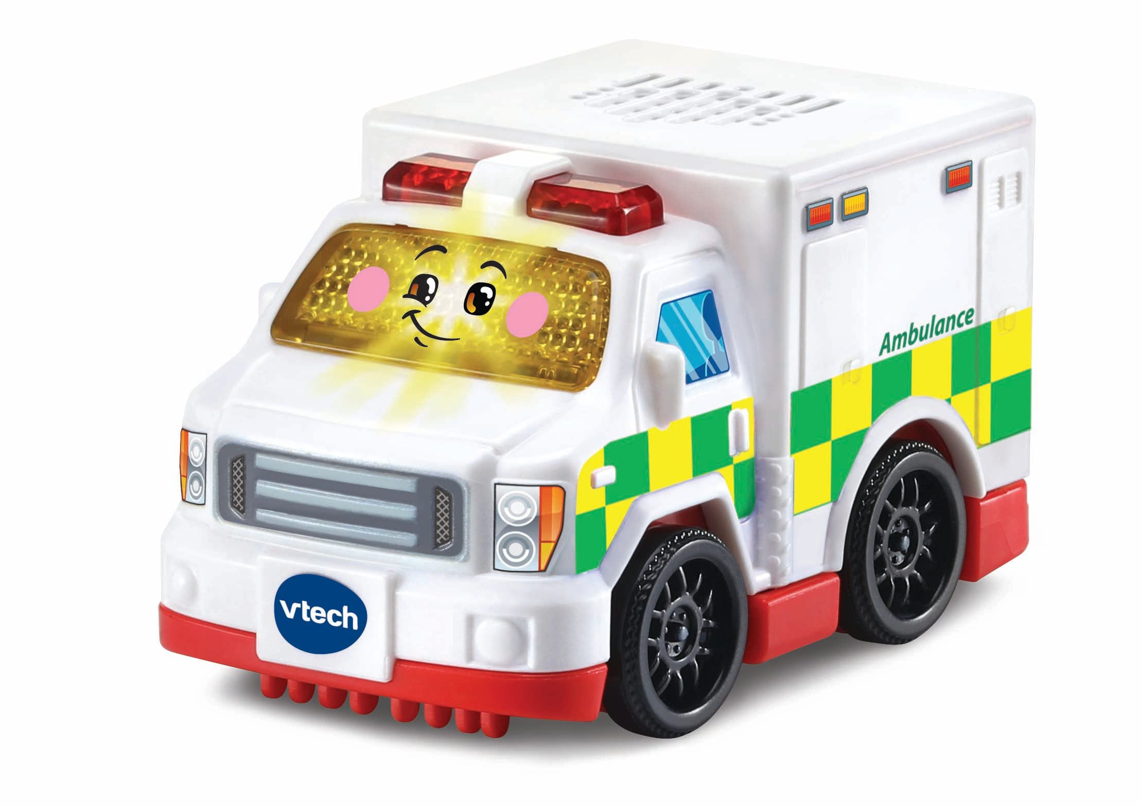 VTech Toot-Toot Drivers Ambulance – Interaktives Musikspielzeugfahrzeug für Kleinkinder ab 12 Monaten
