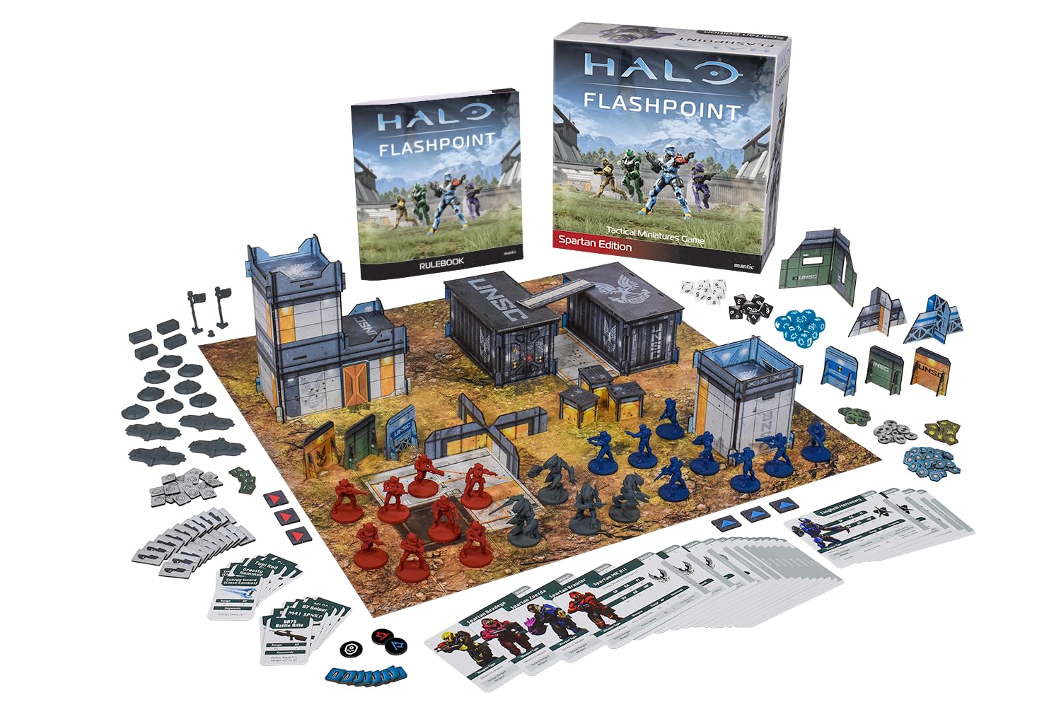 Mantic Halo: Flashpoint – Spartan Edition Taktisches Miniaturenspiel