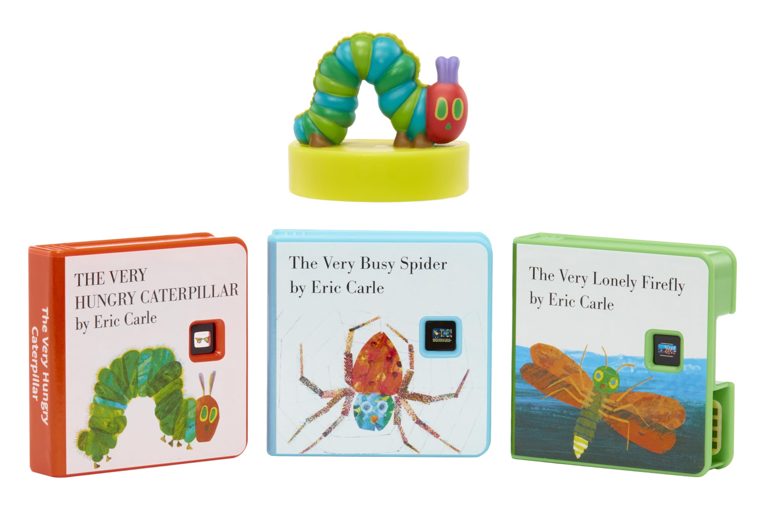 Little Tikes Story Dream Machine Collection – 3 Geschichten von Eric Carle und leuchtende Raupe – ab 3 Jahren