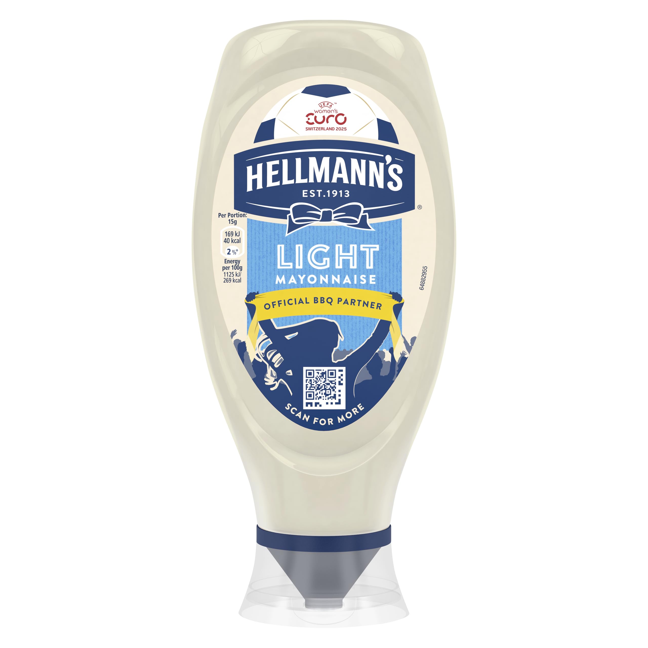 Hellmann's UEFA WOMEN'S EURO 2025 Gewürz-Quetschflasche in limitierter Auflage