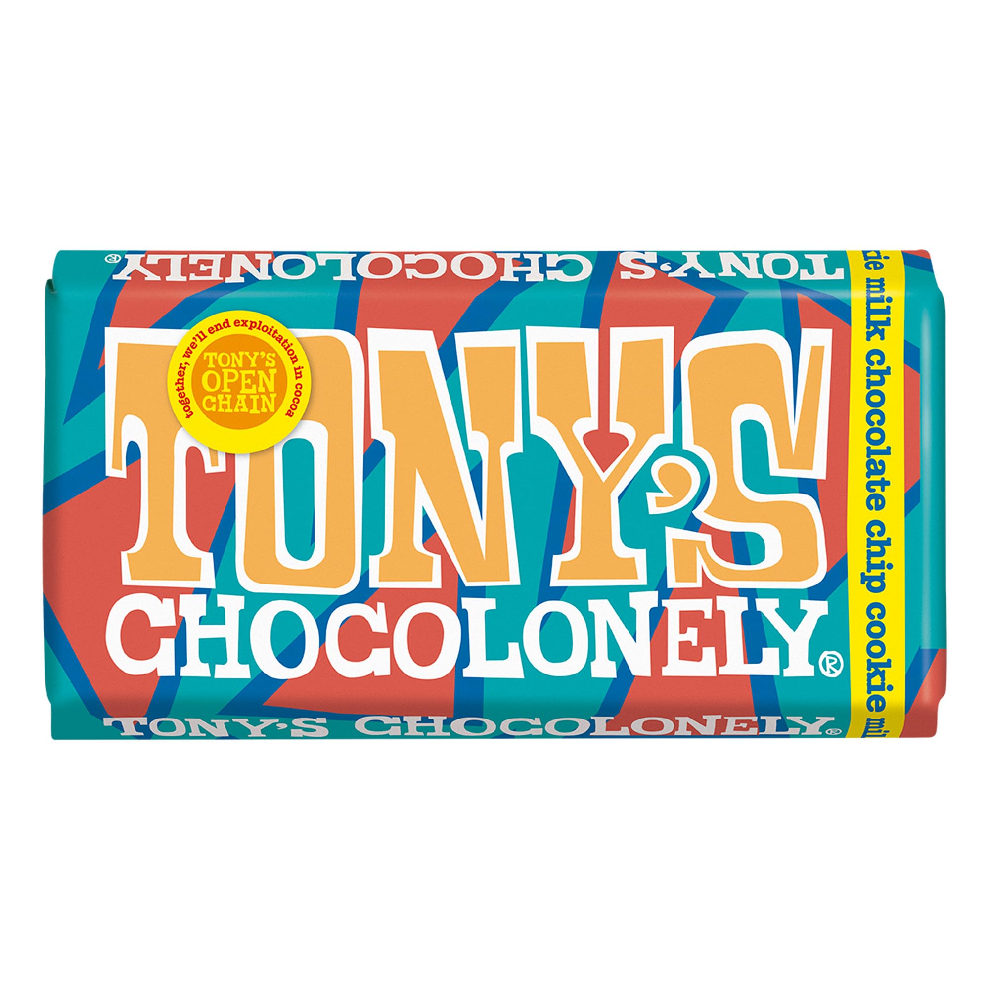 Tony's Chocolonely Milchschokolade-Chip-Keksriegel – 180 g