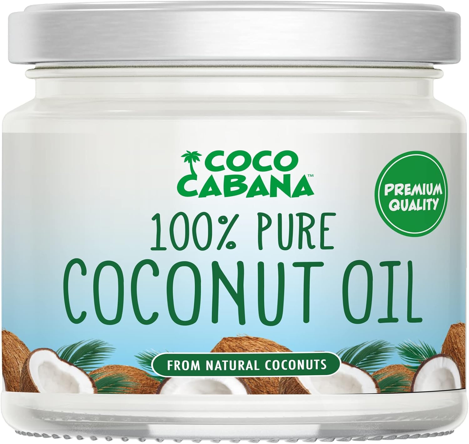 Coco Cabana – 100 % reines Kokosöl (300 ml)
