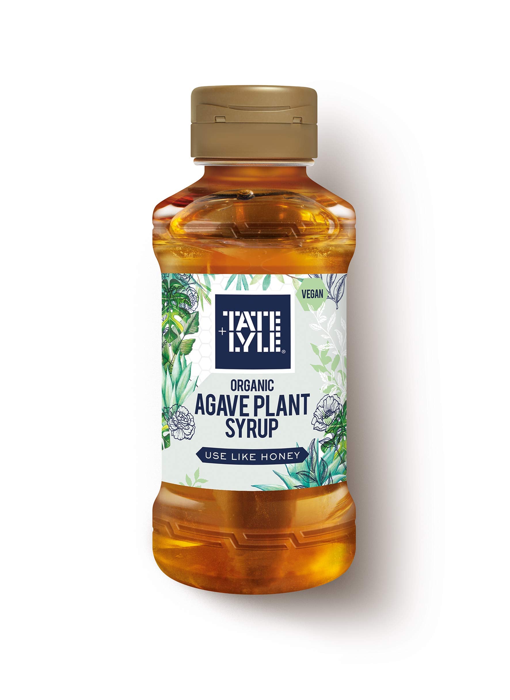 Tate & Lyle Bio-Agavensirup, 325 g – Veganer Süßstoff zum Backen, für Getränke und zum Kochen