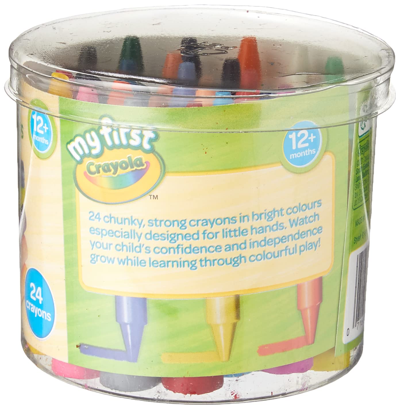 Crayola My First Easy Grip Jumbo-Buntstifte – 24 Stück für Kleinkinder
