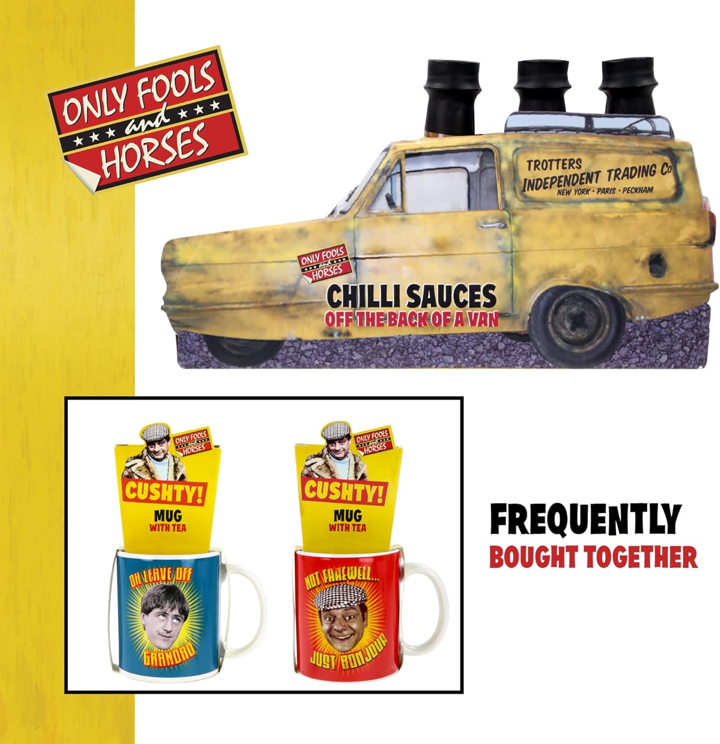 Kimm & Miller - Only Fools and Horses Chilisaucen-Geschenkset