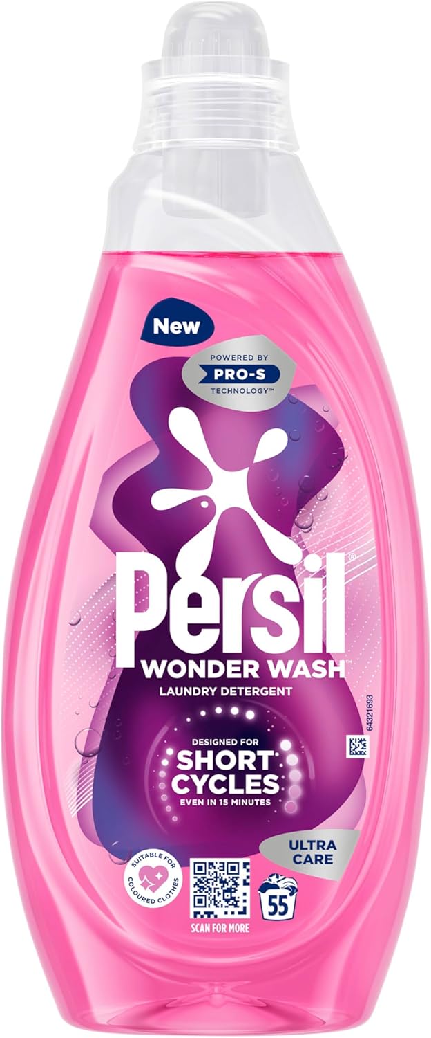 Persil - Wonder Wash Ultra Care Bio Flüssigwaschmittel 1,485 L