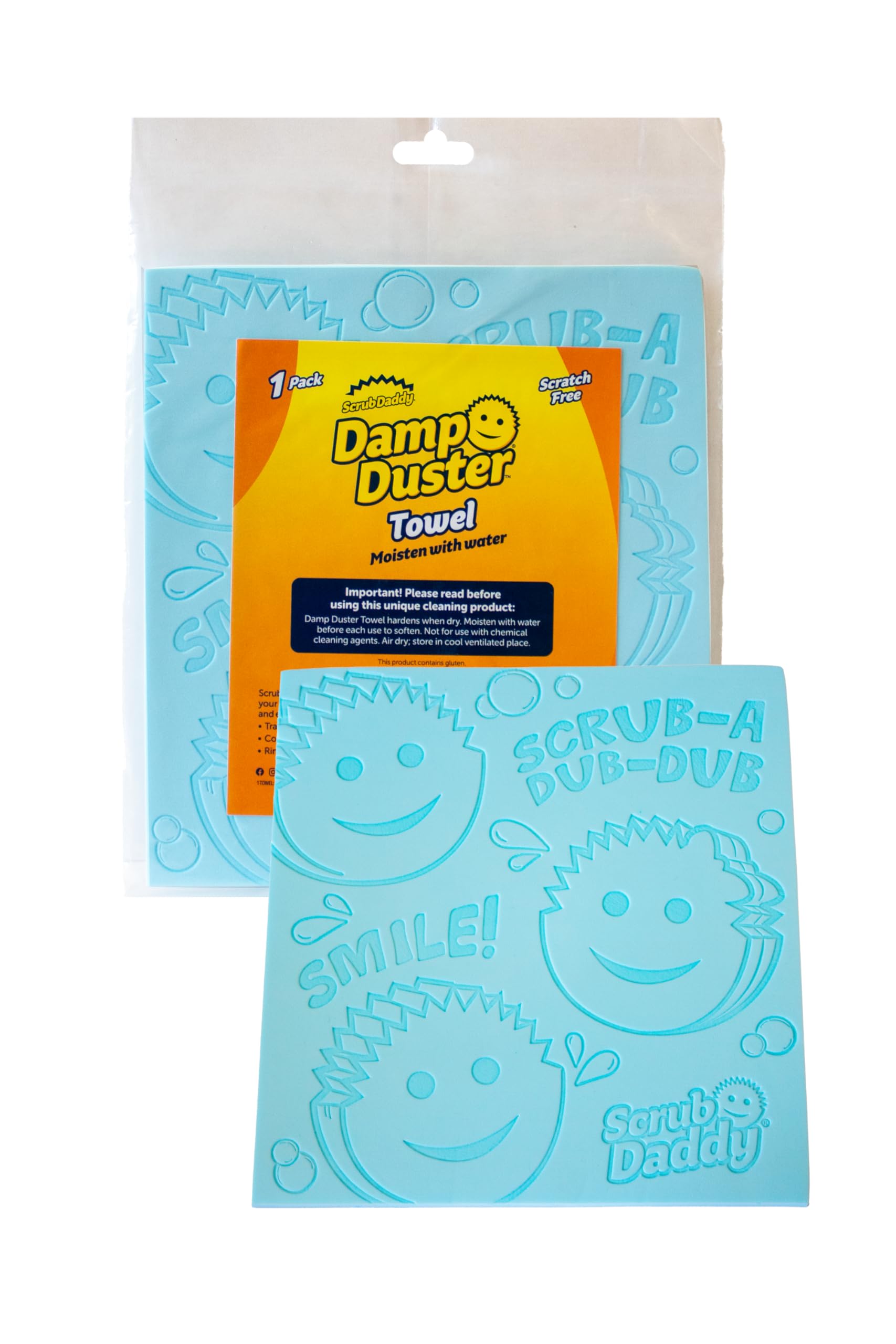 Scrub Daddy Damp Duster Towel – Mehrzweck-Reinigungstuch für Oberflächen im Haushalt