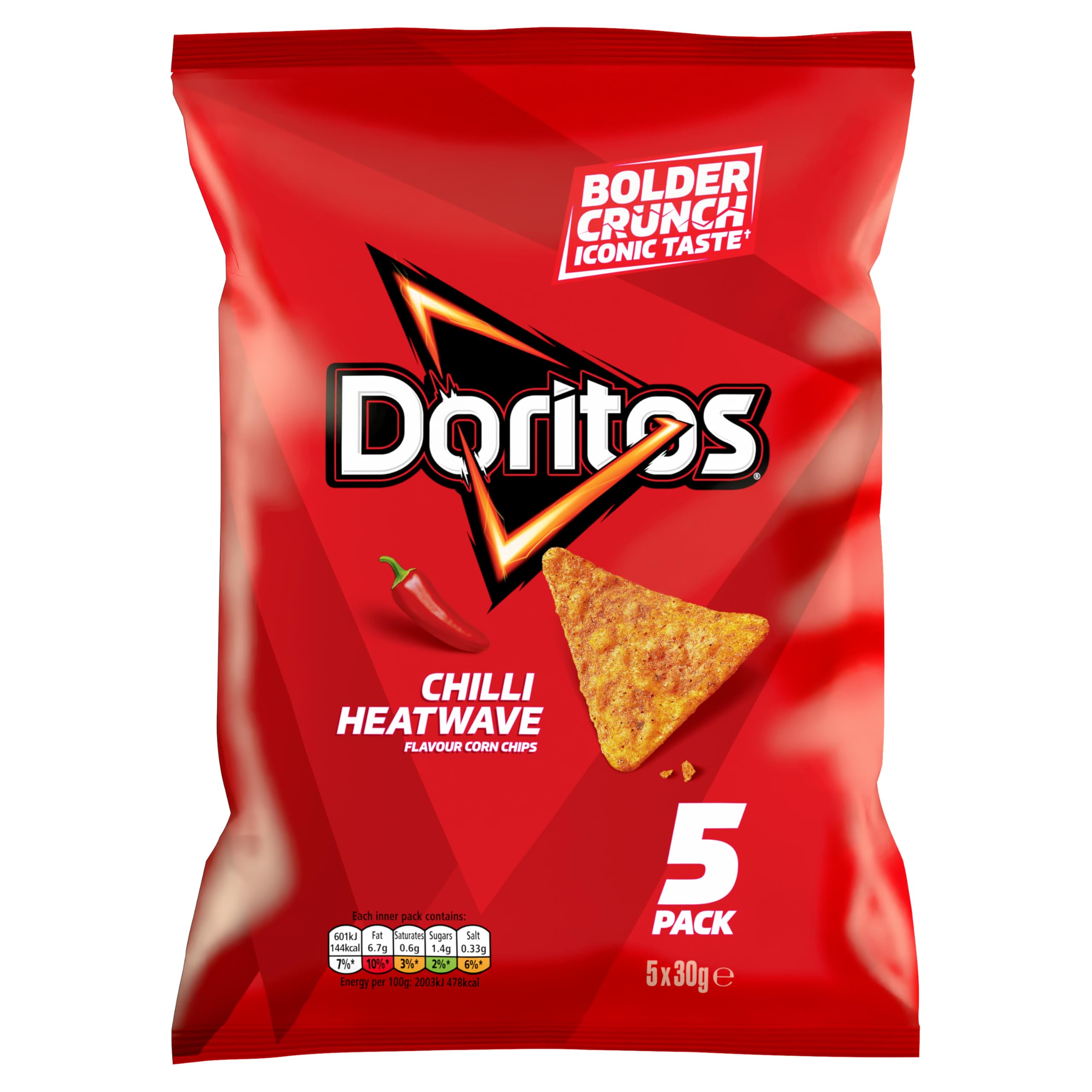 Doritos Chili Heatwave 30 g x 5er-Pack