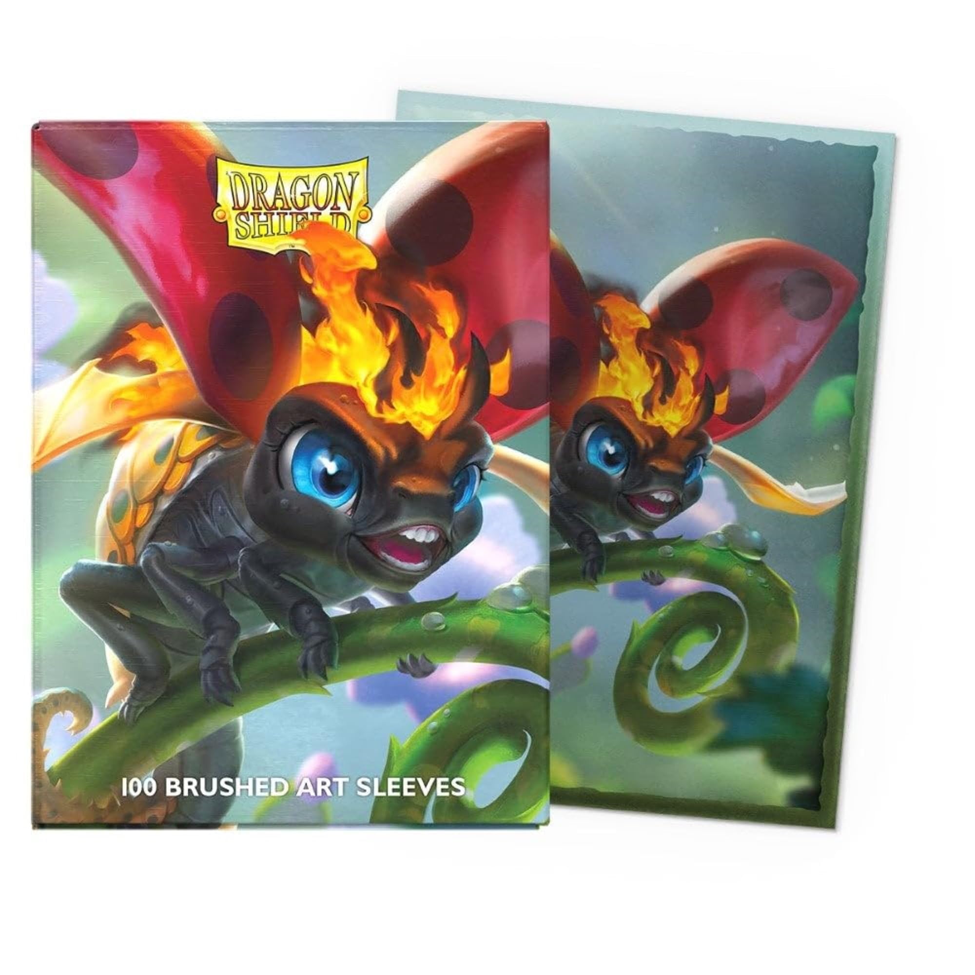 Dragon Shield Brushed Art – The Burnbug, 100 Kartenhüllen