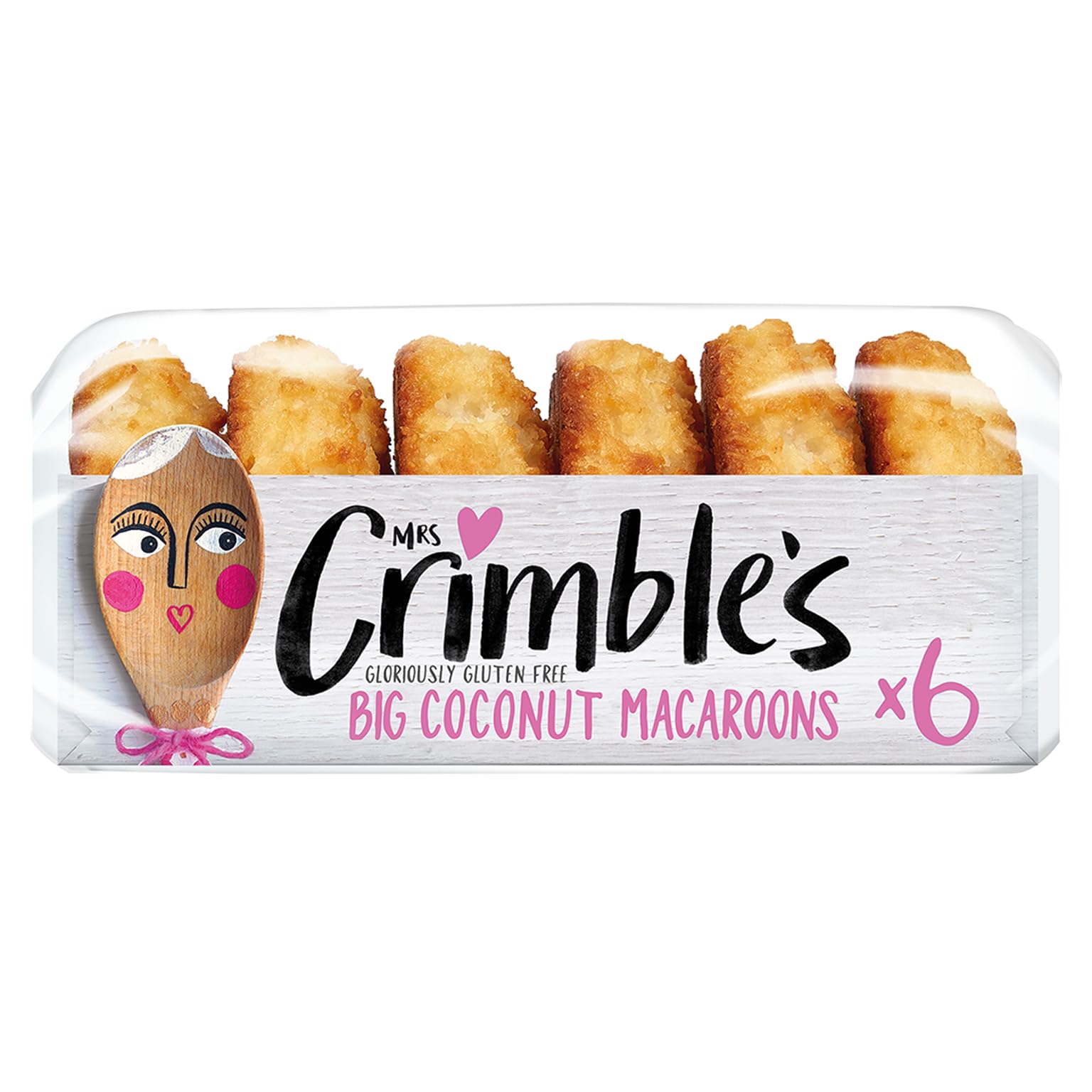 Mrs Crimbles Glutenfreie Bakewell-Scheiben – Biskuit mit Mandelgeschmack und fruchtiger Marmeladenschicht – 200 g