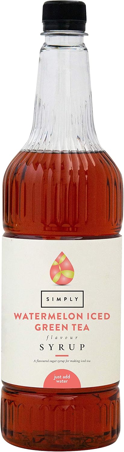 Simply - Wassermelonen-Eistee-Grünteesirup 1 Liter