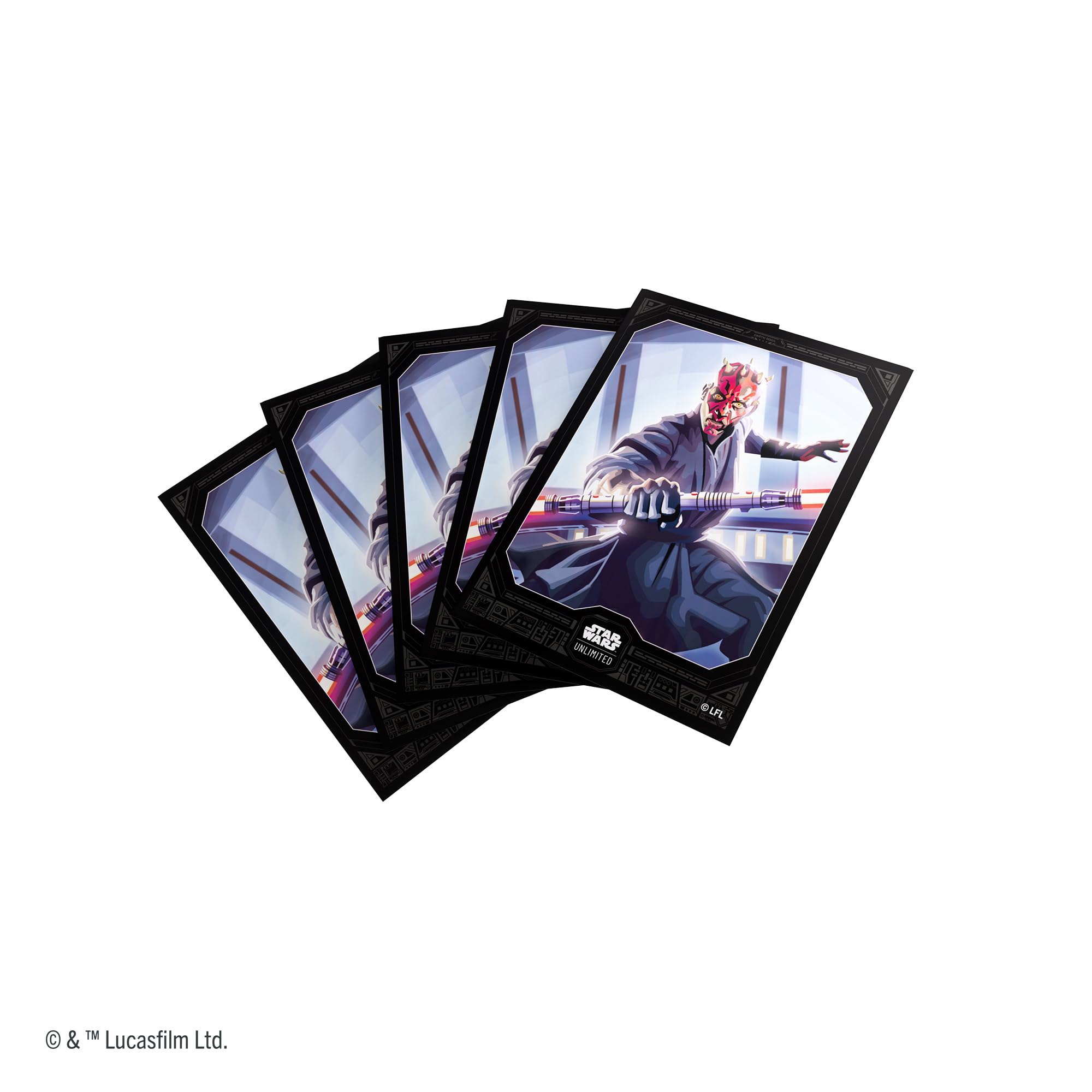 Gamegenic Star Wars: Unbegrenztes Premium Art Sleeves Set 5 – Darth Maul (60 Sleeves)